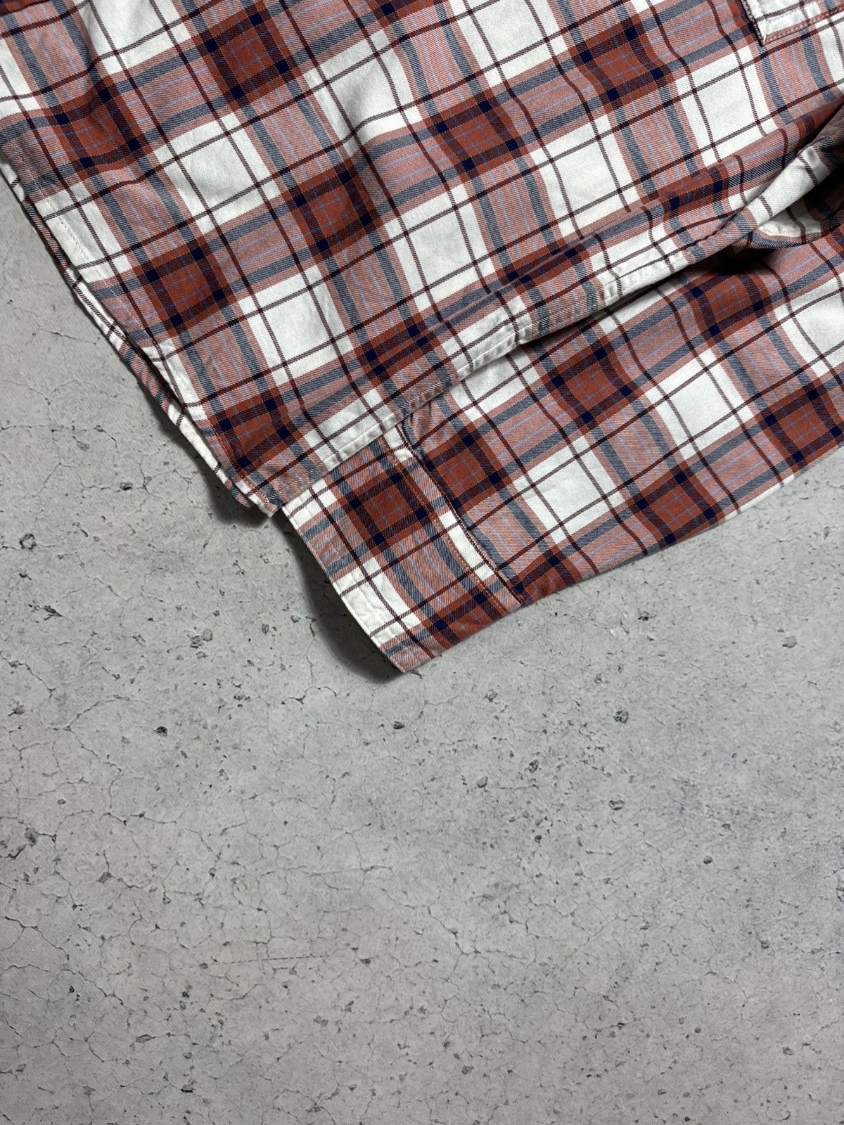A.P.C. A.P.C Check Button Up Shirt Flannel Size L Size US L / EU 52-54 / 3 - 4 Thumbnail