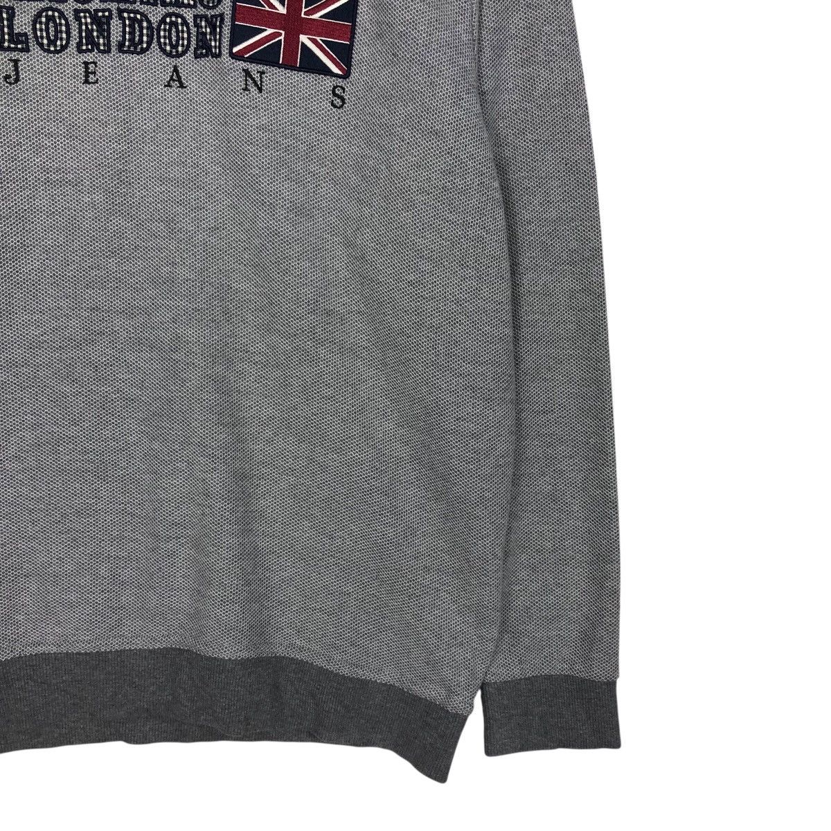 Japanese Brand Vintage Michiko London Jeans Flag Logo Crewneck Size US M / EU 48-50 / 2 - 6 Thumbnail