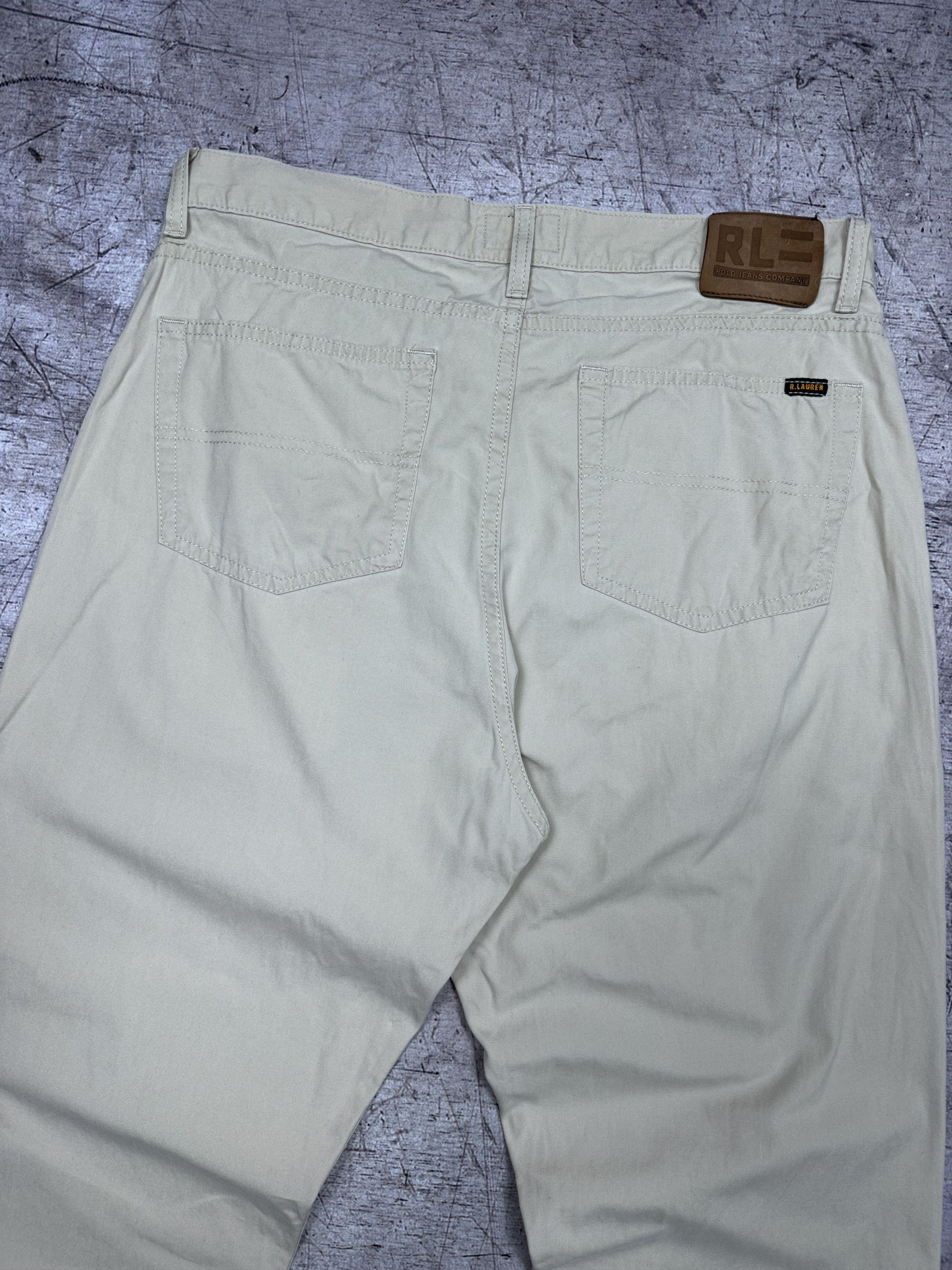 Lauren Ralph Lauren × Polo Ralph Lauren × Vintage Polo Ralph Lauren Jeans Co. Vintage Mens Chino Pants Size US 34 / EU 50 - 8 Thumbnail