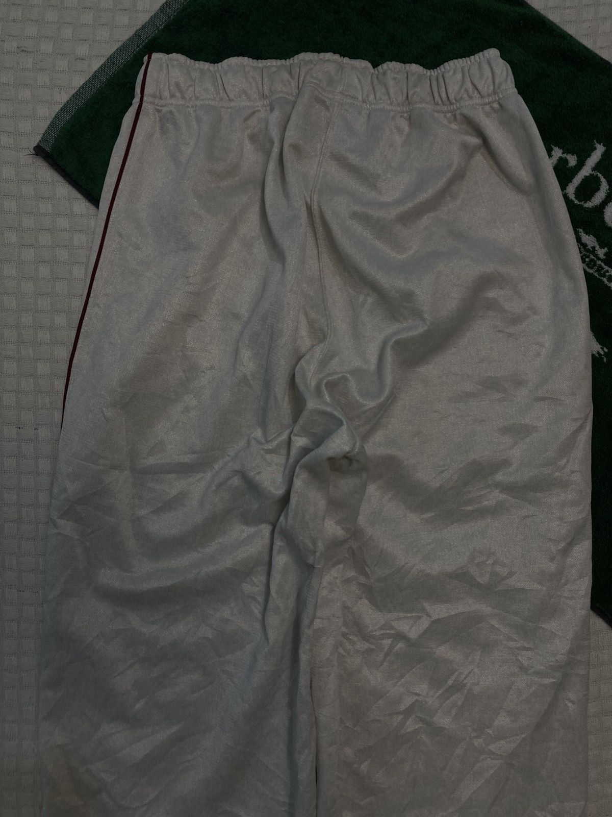 NOCTA × Nike 💥 VINTAGE NIKE JAPAN 90S BAGGY WIDE SWOOSH TRACK PANTS Y2K Size US 36 / EU 52 - 9 Thumbnail