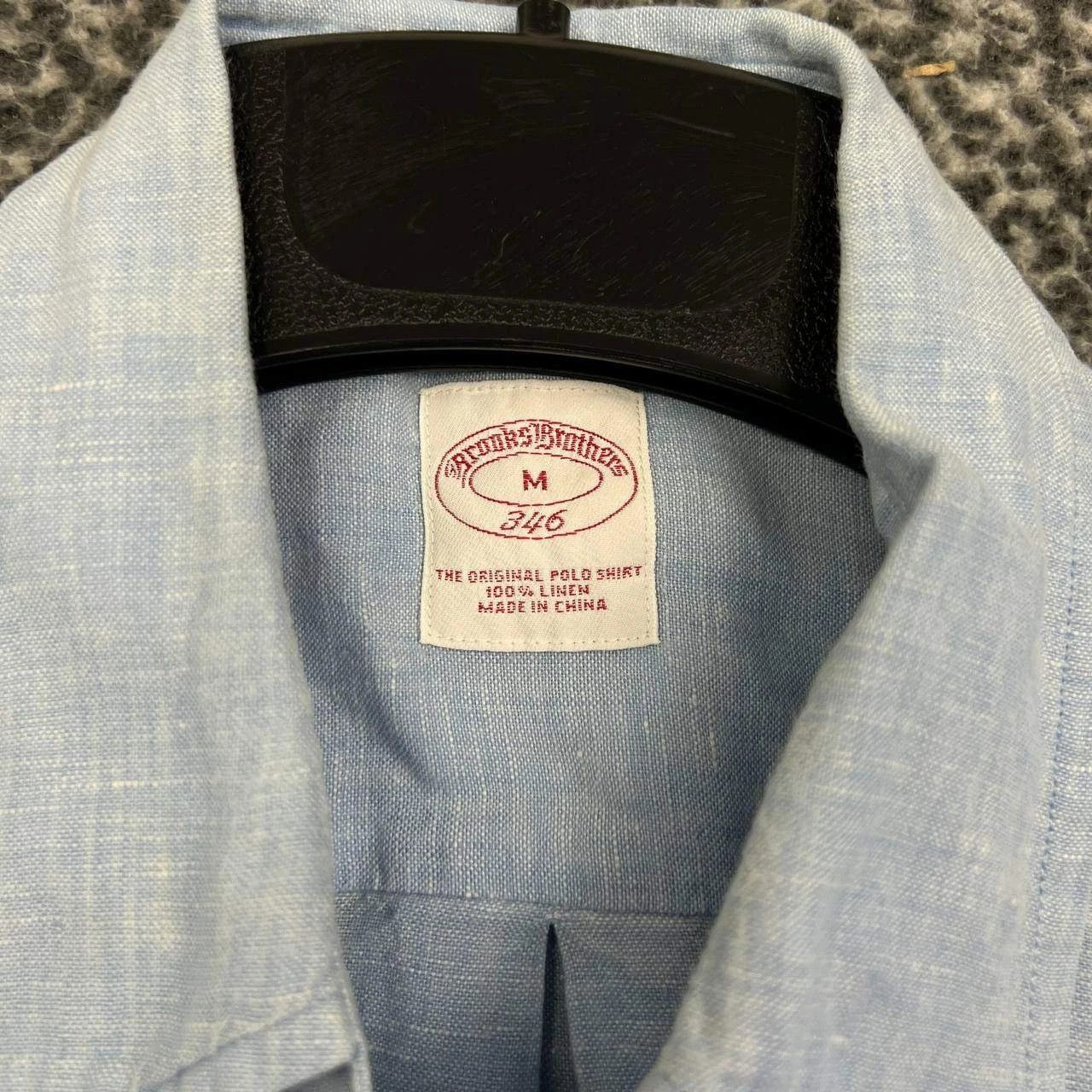 Brooks Brothers Brooks Brothers Button Down Shirt Men Blue Linen Collared M Size US M / EU 48-50 / 2 - 3 Thumbnail
