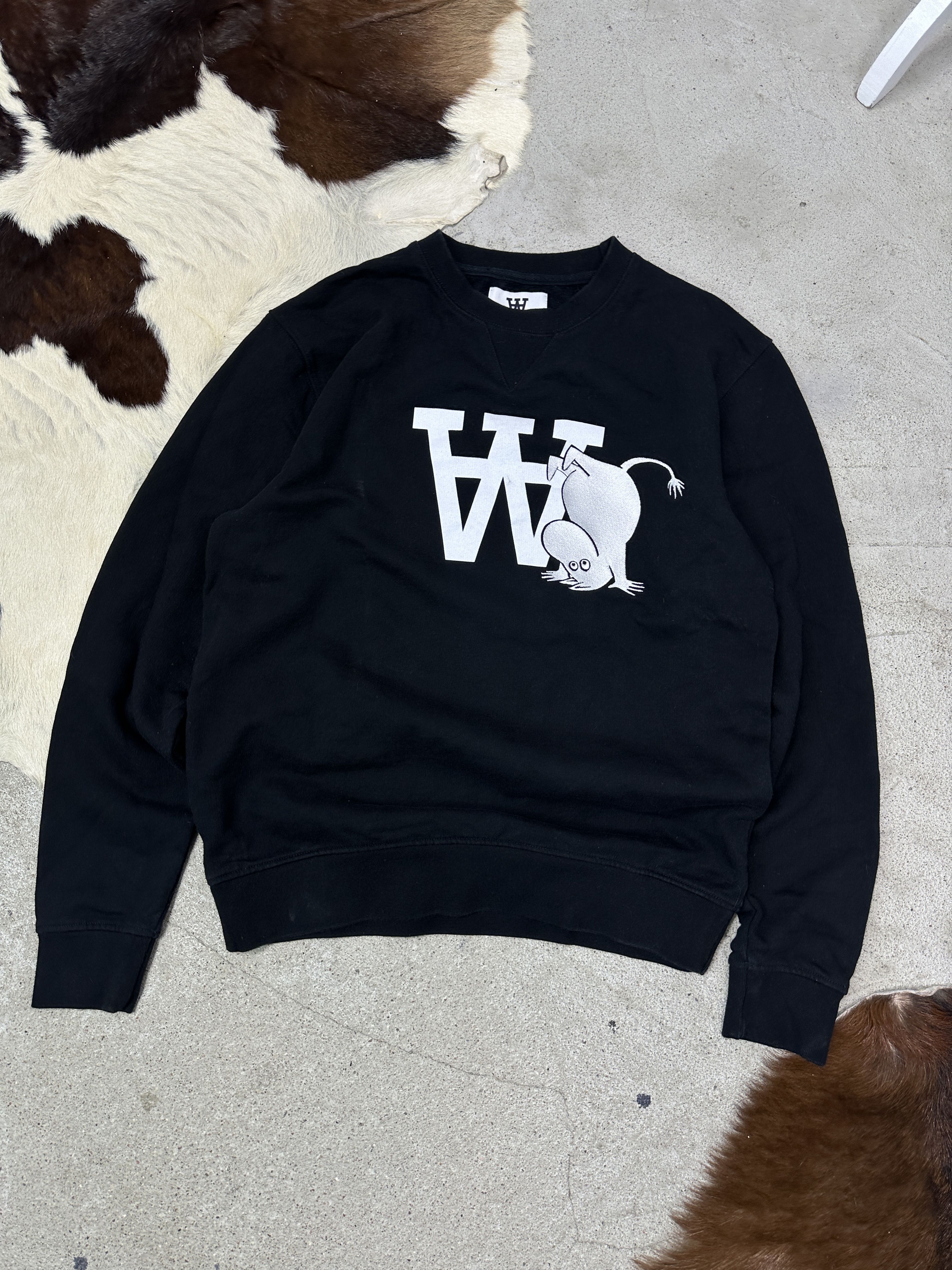 Wood Wood Vintage Streetwear Moomins Wood Wood Sweatshirt 00s Size US S / EU 44-46 / 1 - 1 Thumbnail
