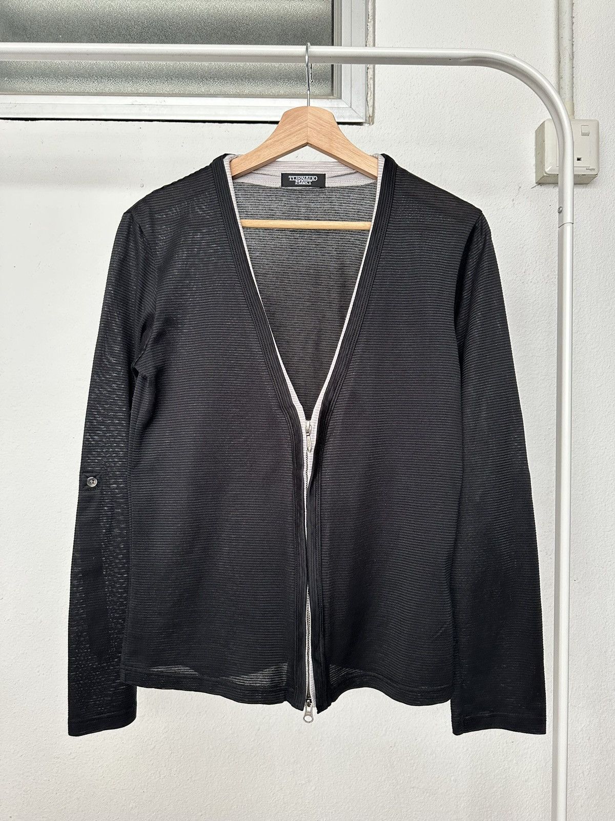 Tornado Mart 00's Tornado Mart zipper cardigan Size US M / EU 48-50 / 2 - 5 Thumbnail