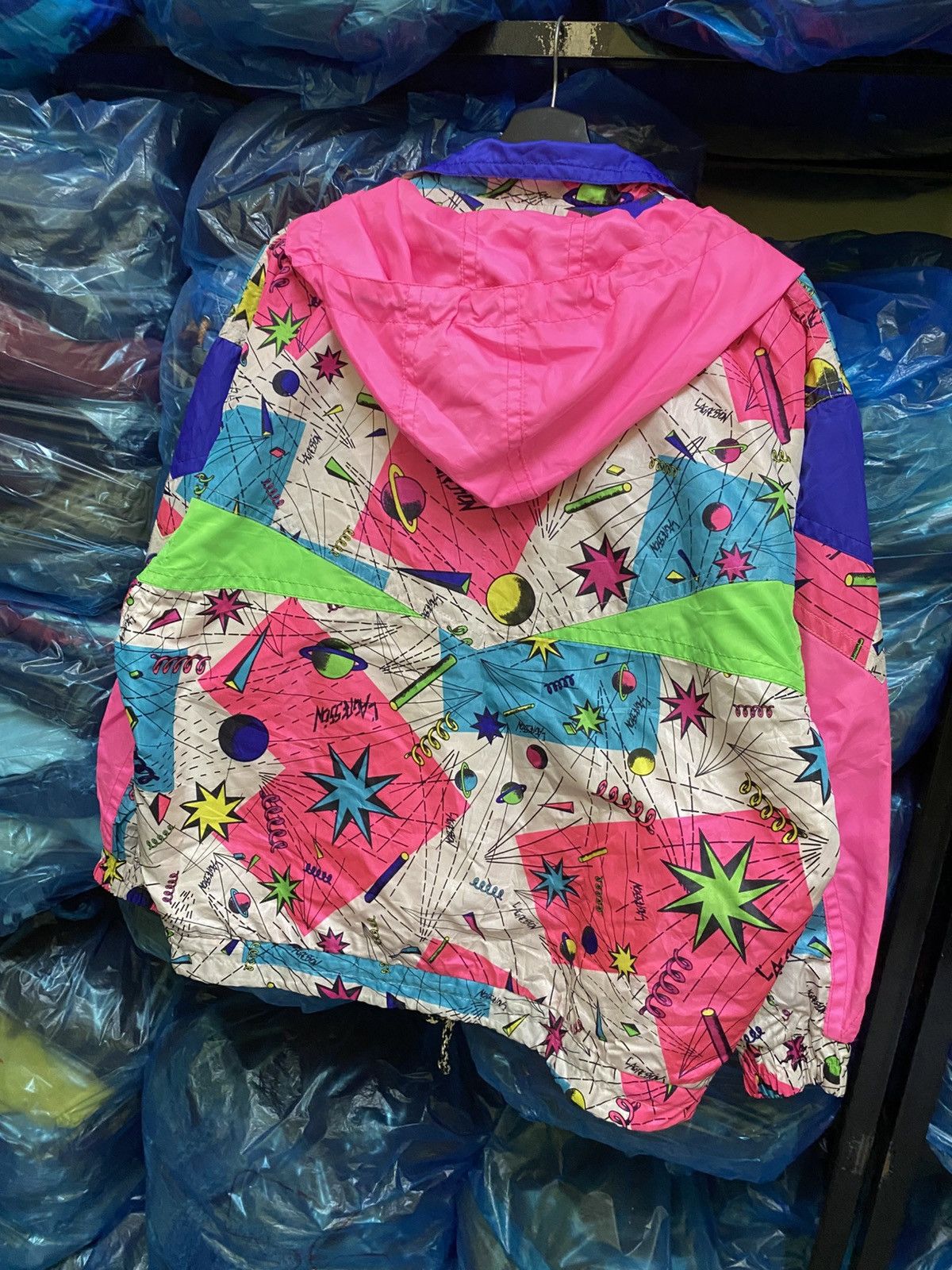 Japanese Brand Vintage 90s Aquarius Snowboard Jacket – Neon Ski Windbreaker Size US M / EU 48-50 / 2 - 10 Thumbnail