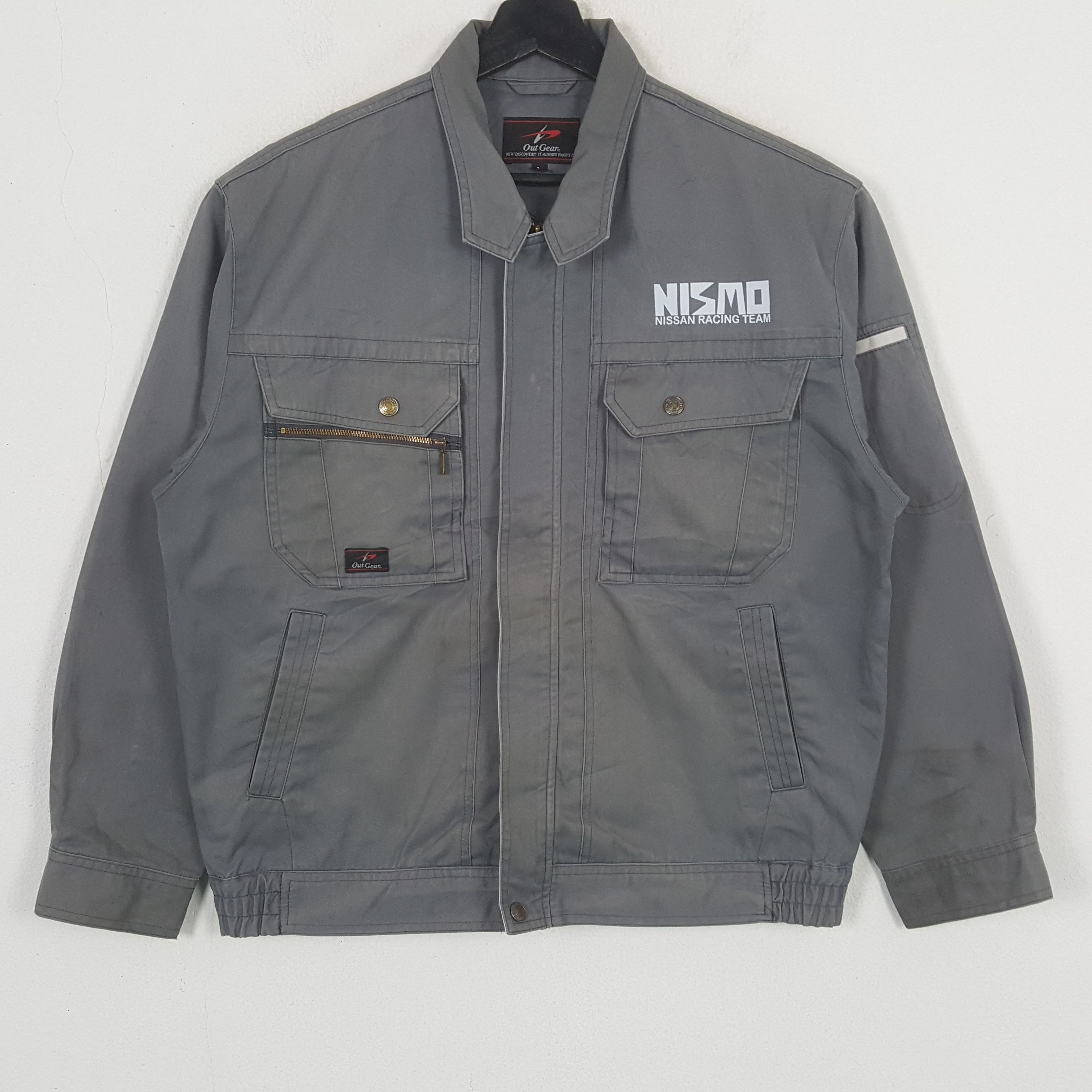 Japanese Brand × Vintage Nismo Nissan Racing Team Custom Art Jacket c282n25 Size US L / EU 52-54 / 3 - 3 Thumbnail