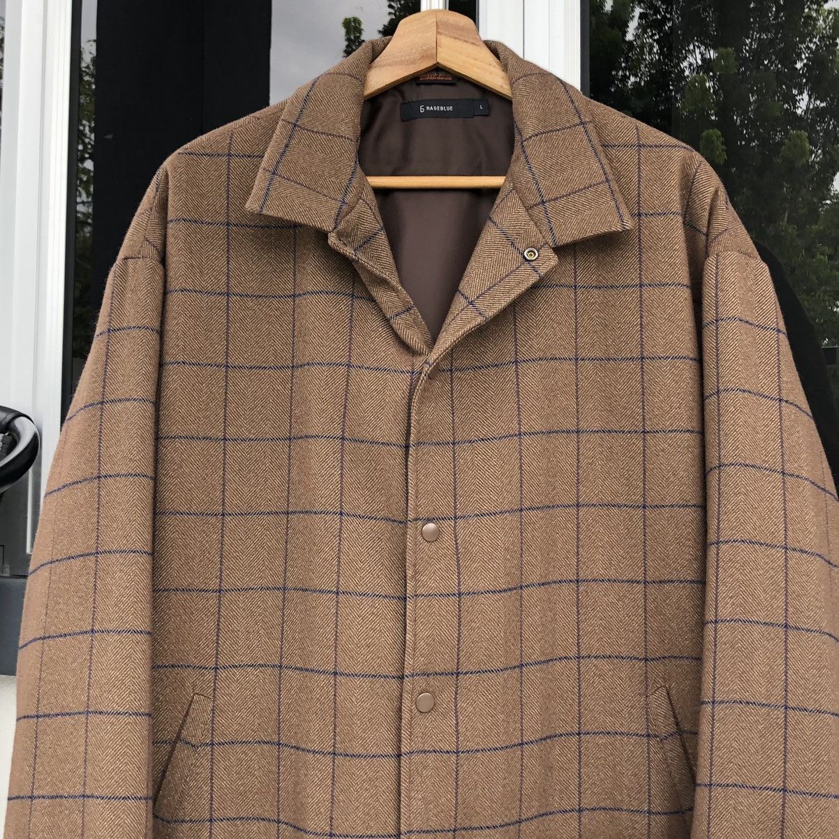 RAGEBLUE Rageblue Thermolite Wool Coaches Jacket Size US L / EU 52-54 / 3 - 4 Thumbnail