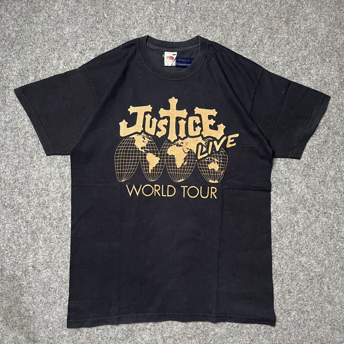 Vintage Vintage Ed Banger x Justice 2007 World Tour Shirt | Grailed