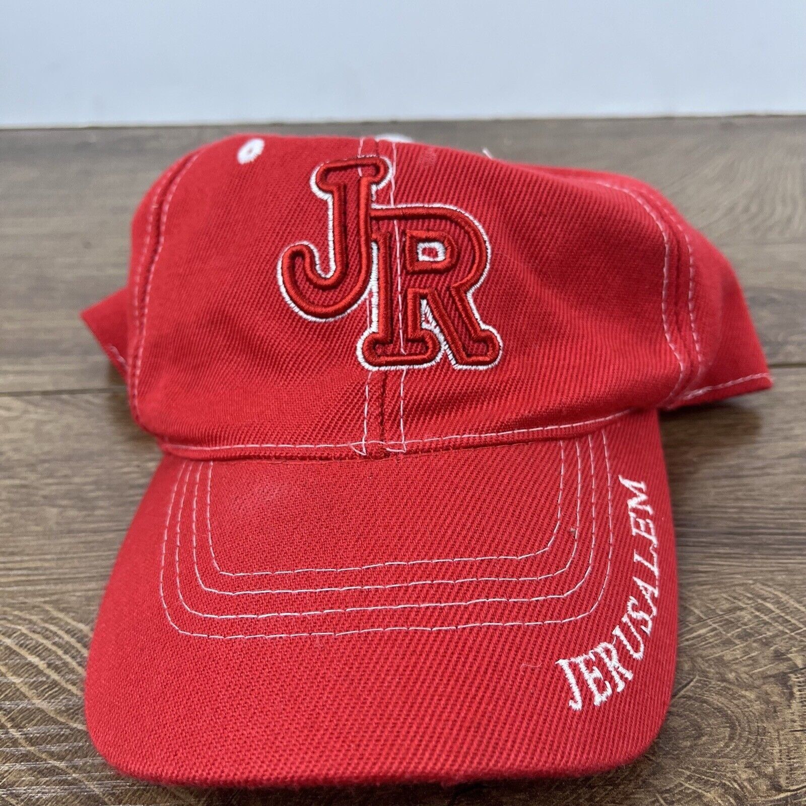 Other Jerusalem Hat Jerusalem Cap Hat Red Hat Adjustable Hat Red A Size ONE SIZE - 3 Thumbnail