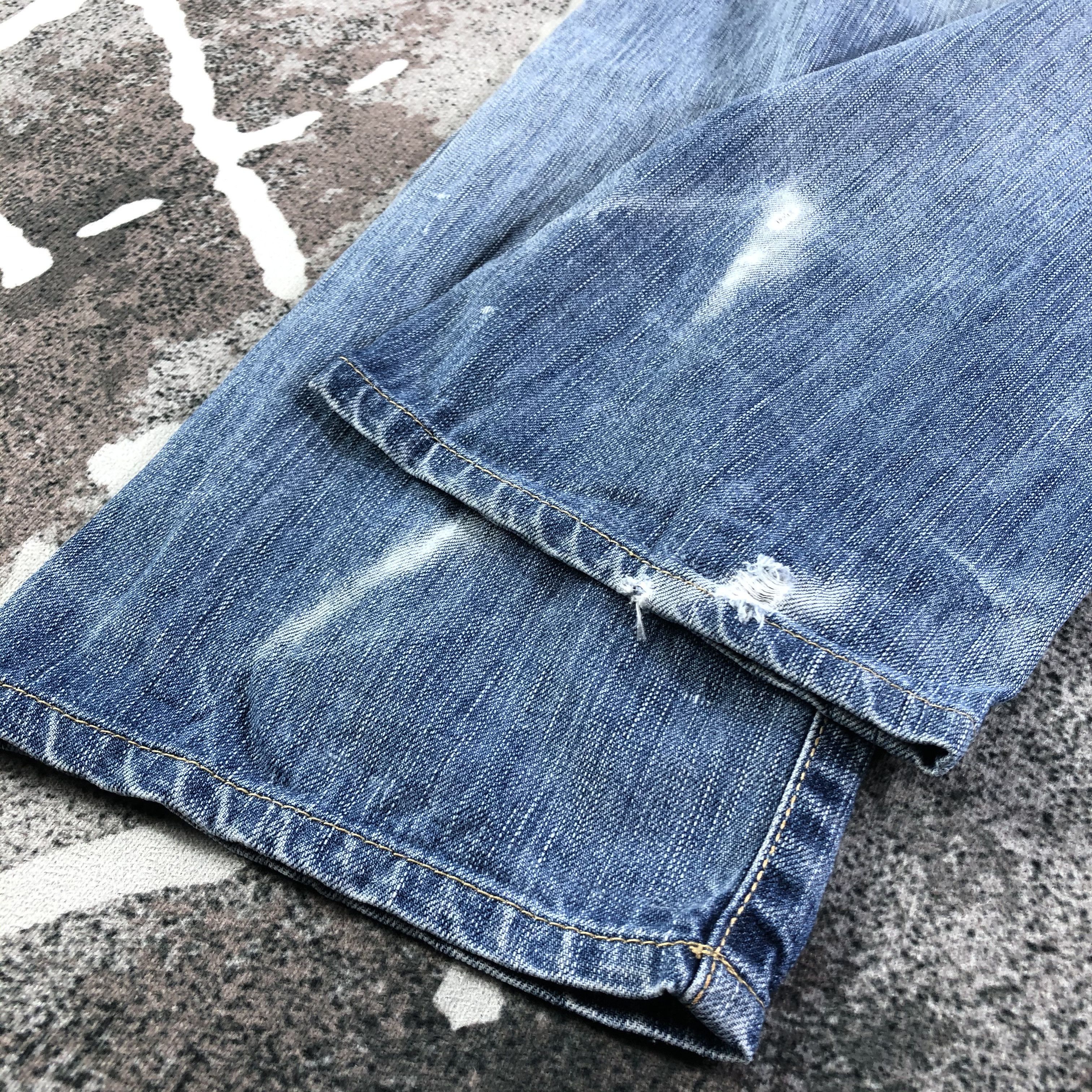 Edwin Vintage Edwin Jeans Distressed Denim KJ2127 Size US 32 / EU 48 - 5 Thumbnail