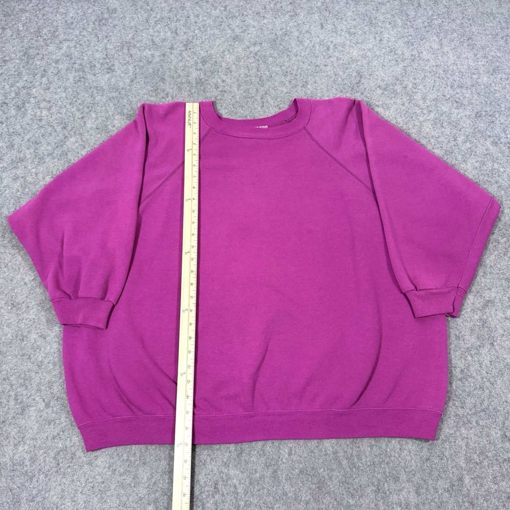 Hanes Hanes Her Way Sweatshirt Ladies 3X Pink Long Sleeve Crew Neck Vintage-Style? Size XXL / US 16-18 / IT 52-54 - 7 Thumbnail