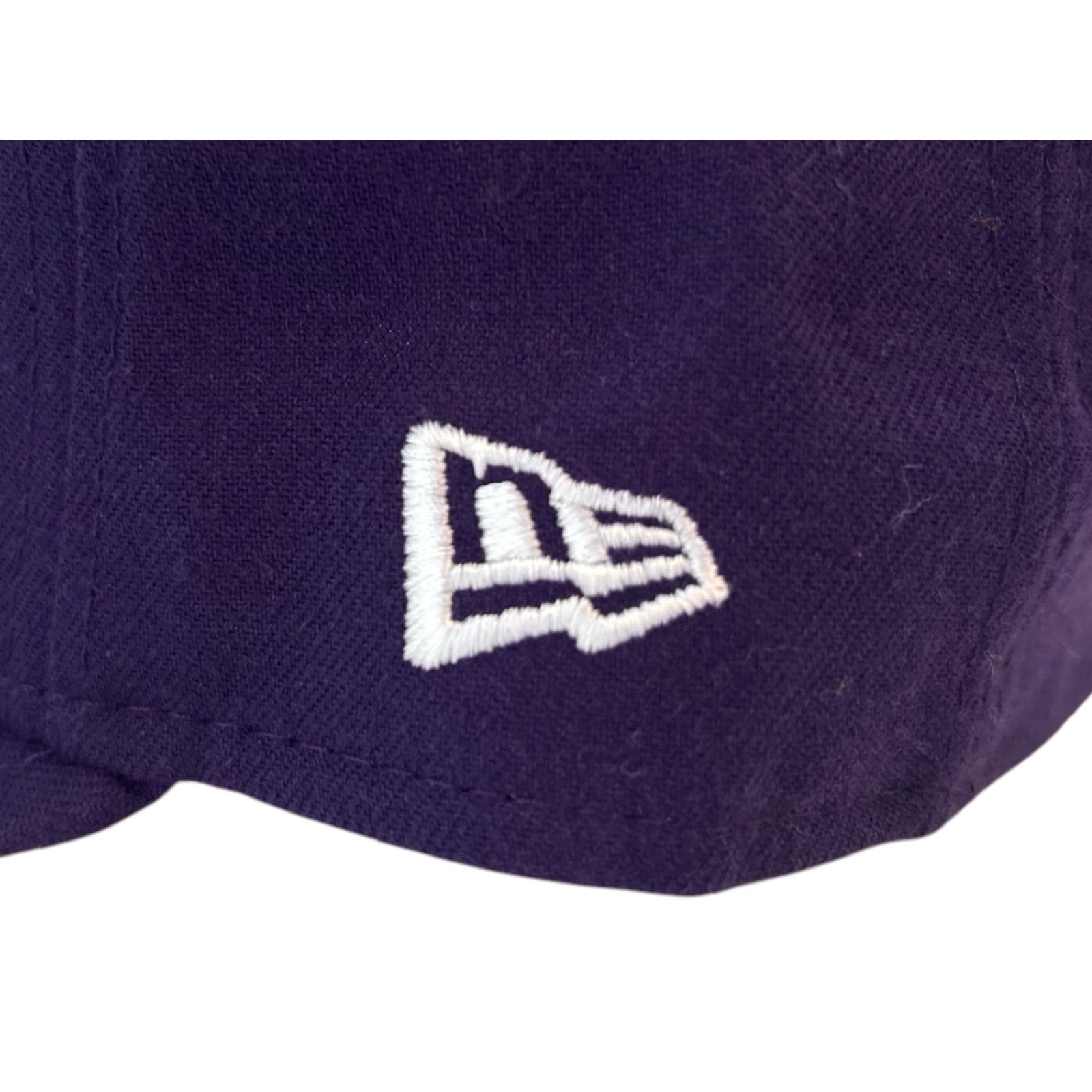 New Era VINTAGE New Era Baseball Cap Hat 7 3/8 Purple USA Wool Blend NWT Deadstock Embroidered Logos Men Mens Size ONE SIZE - 5 Thumbnail