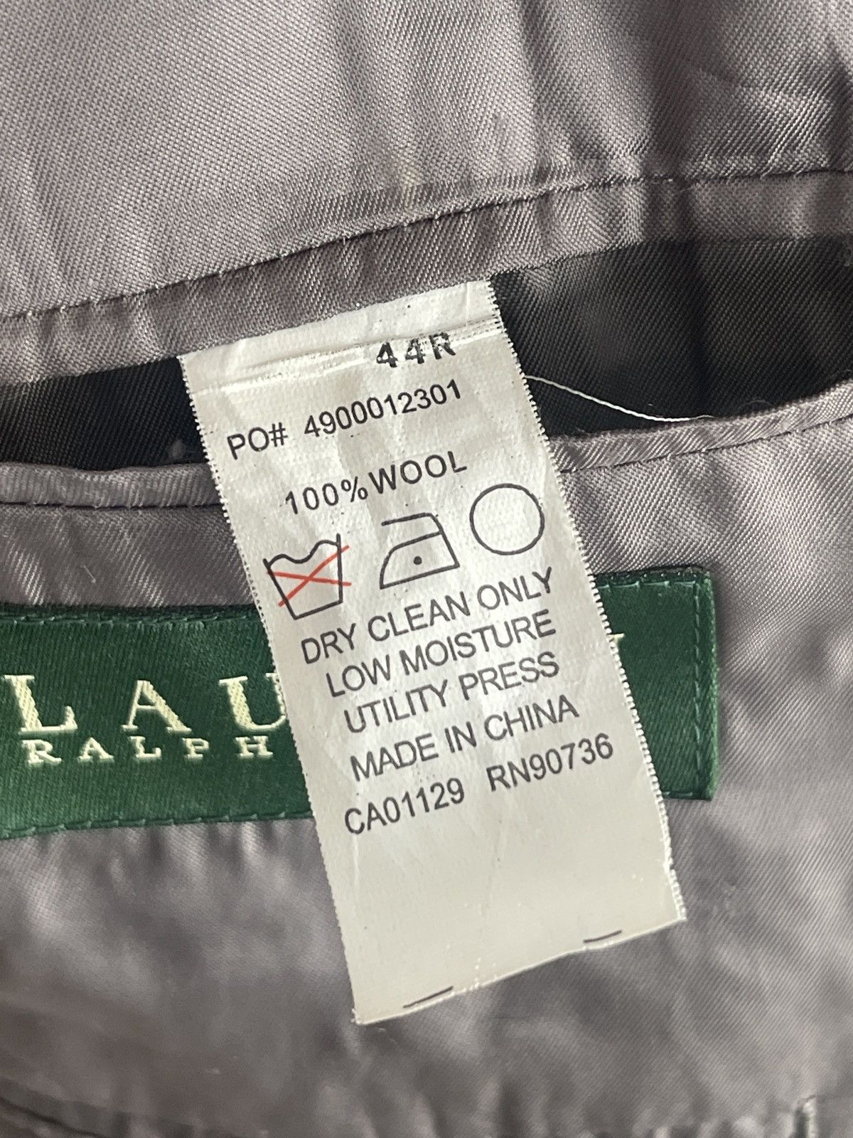 Lauren Ralph Lauren Vintage lauren ralph lauren wool jacket classic blazer 44r Size 44R - 7 Thumbnail