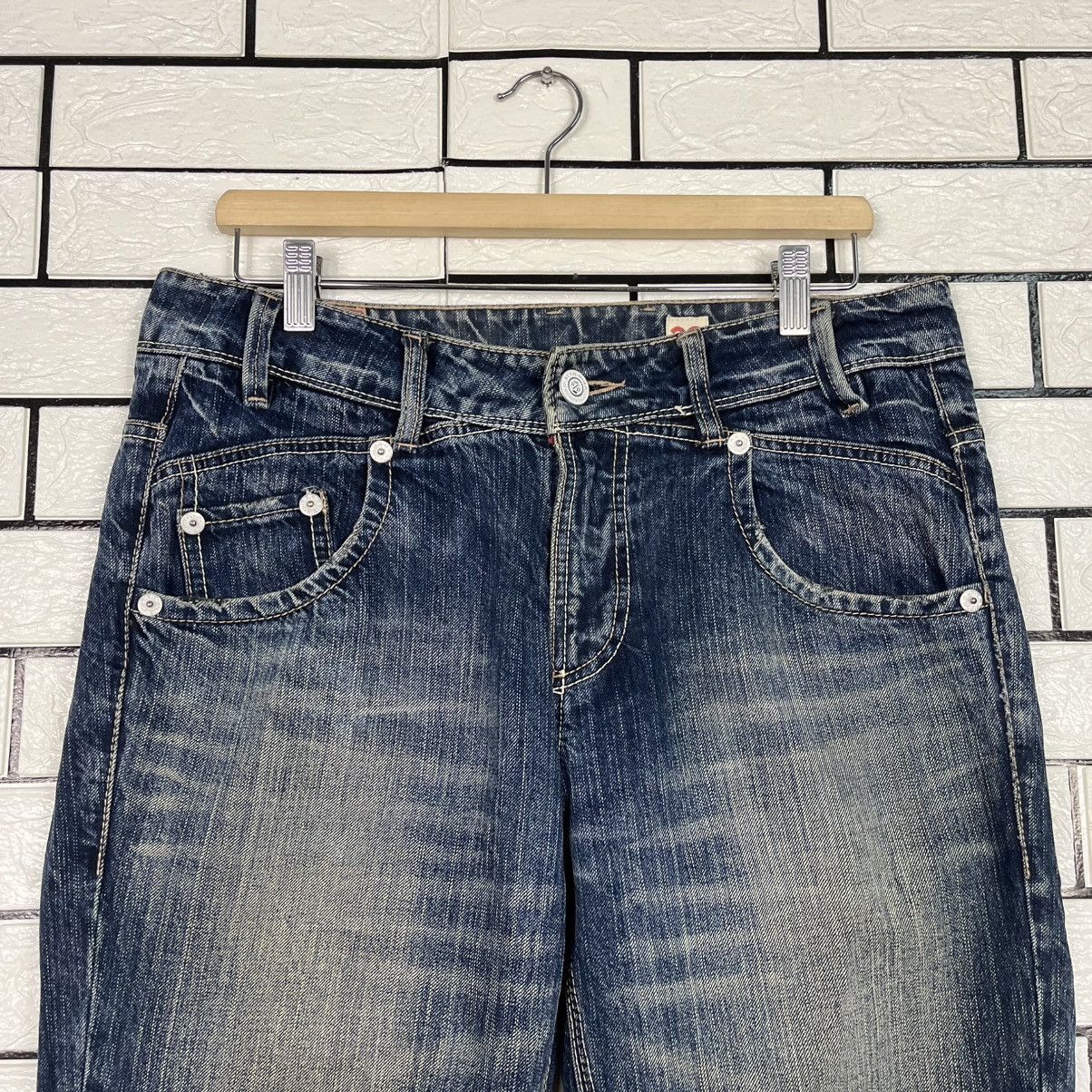 Japanese Brand Vintage Rush Hour Daily Used Workwear Denim Size US 32 / EU 48 - 2 Thumbnail