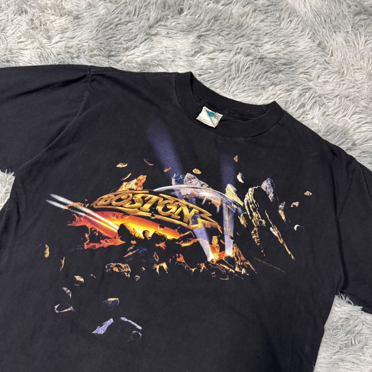 Chaps Vintage 1995 Boston "Livin' For You" Tour T-Shirt - Rock Size US L / EU 52-54 / 3 - 2 Thumbnail