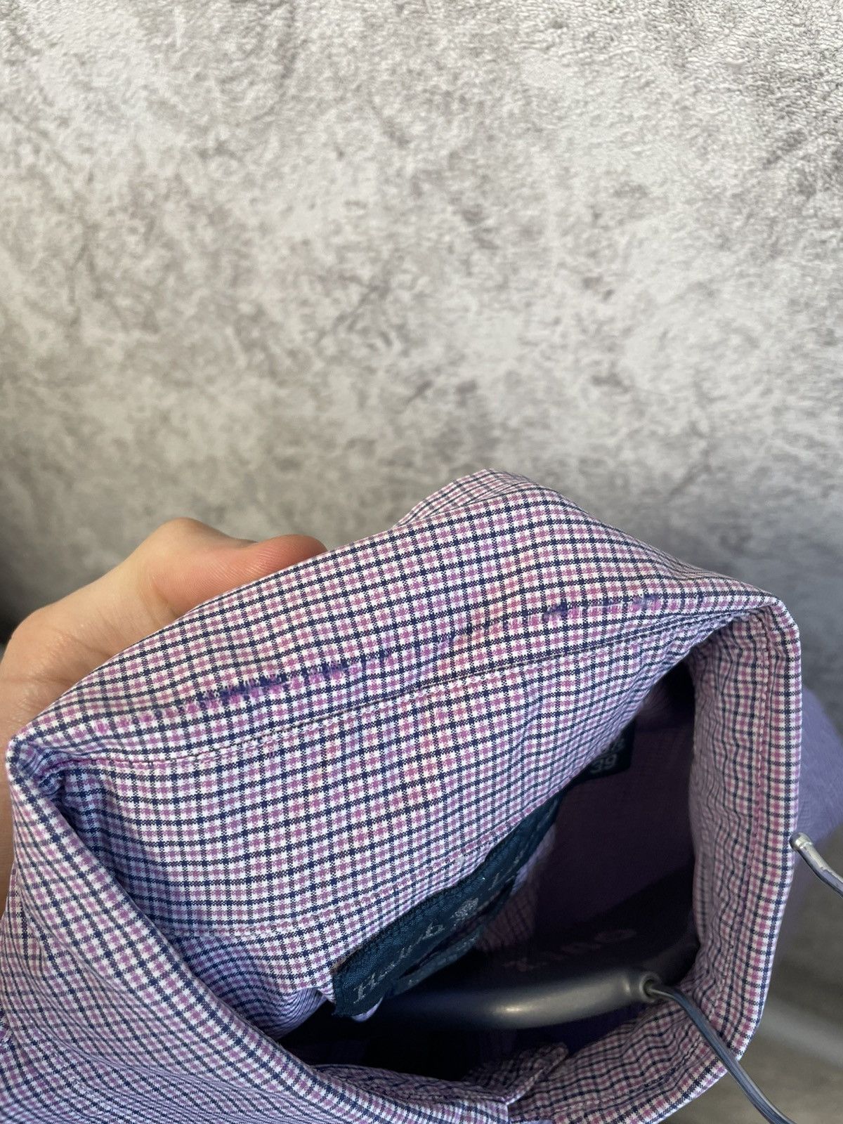 Polo Ralph Lauren Vintage Polo Ralph Lauren Purple Checkered Long Sleeve Shirt Size US M / EU 48-50 / 2 - 9 Thumbnail