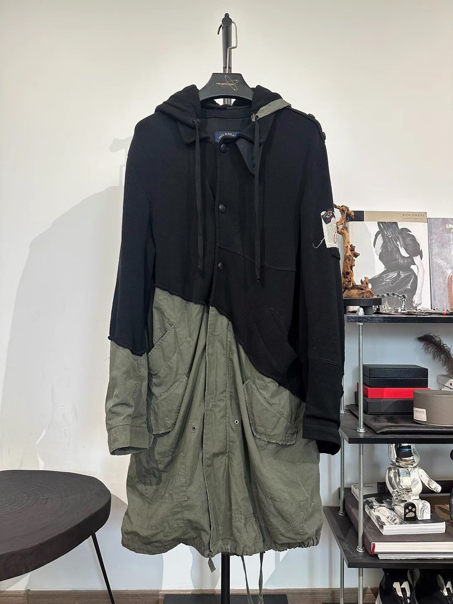 Greg Lauren Greg Lauren × Paul&Shark Military Wool Hooded Trench K35 Size US L / EU 52-54 / 3 - 1 Thumbnail