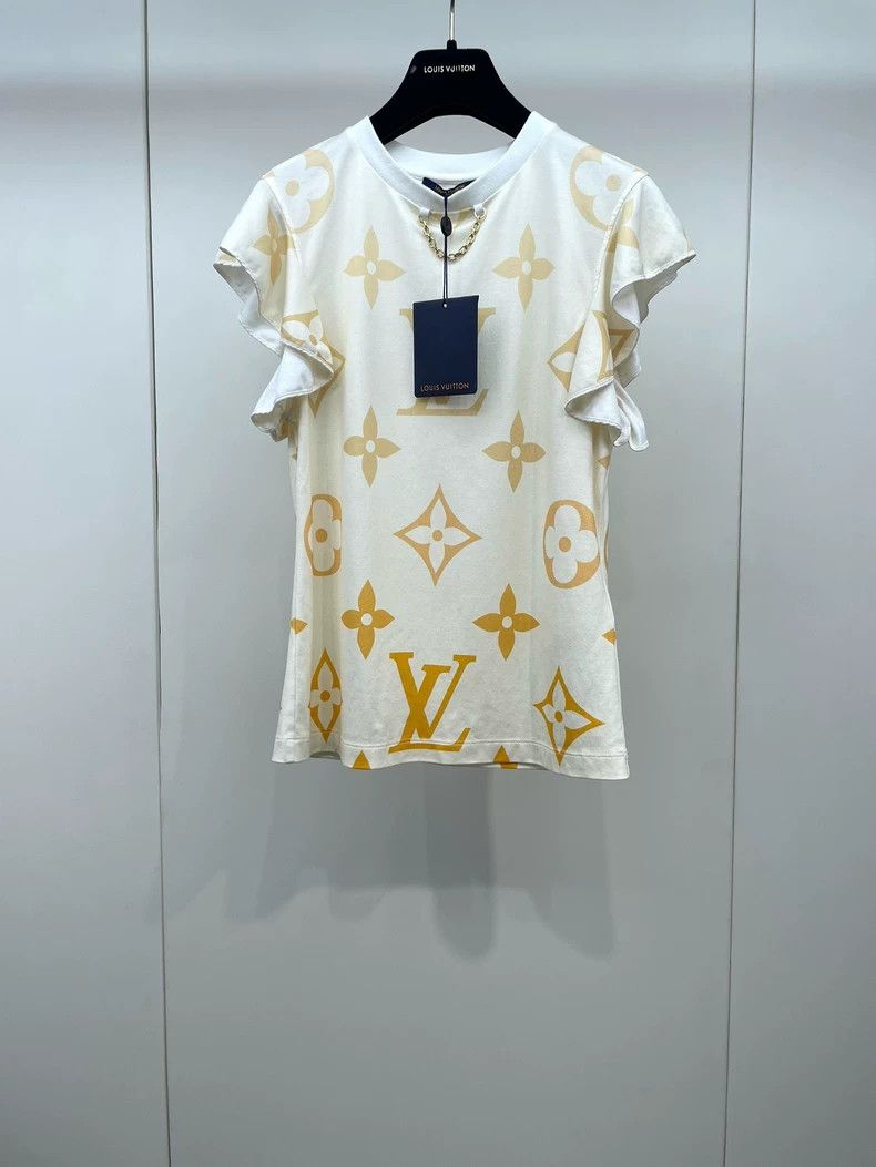 Louis Vuitton Louis Vuitton Ruffle gradient presbyopic short sleeve 2504- Size US S / EU 44-46 / 1 - 1 Thumbnail