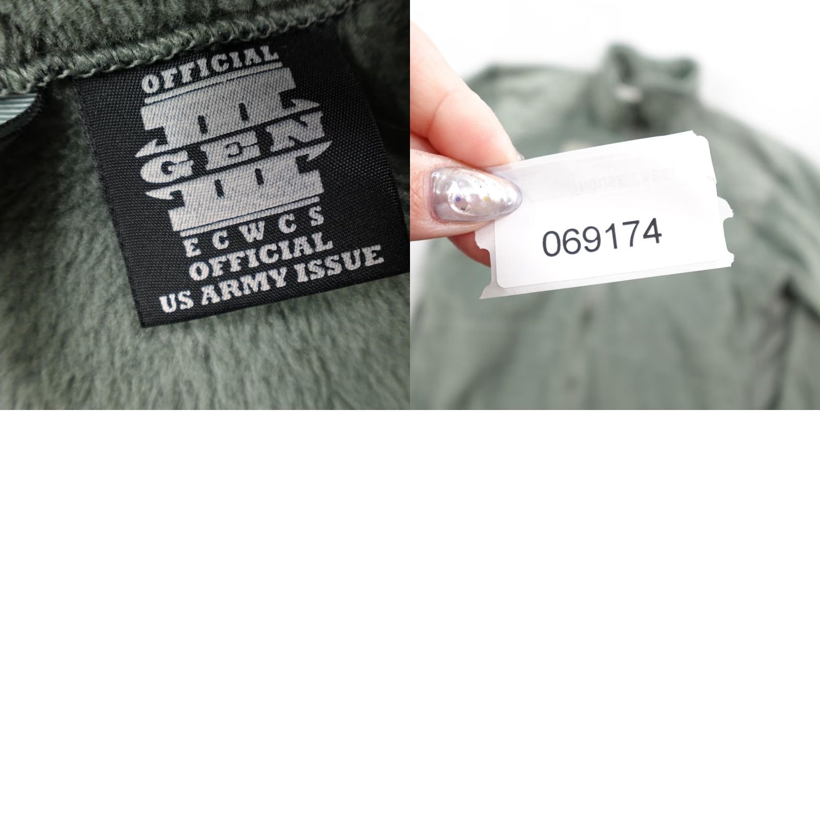 Vintage Peckham Jacket Men L Regular Sage Green Fleece Cold Weather GEN III Military Jacket Size US L / EU 52-54 / 3 - 8 Thumbnail