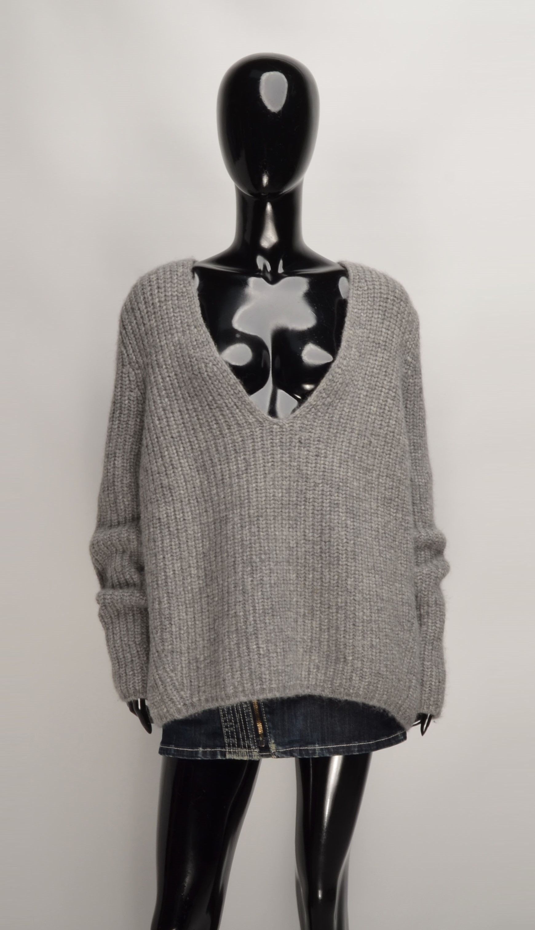 CLOSED × Designer × Marithe + Francois Girbaud CLOSED by Francois Girbaud Alpaca Blend Oversized Sweater Size S / US 4 / IT 40 - 1 Thumbnail