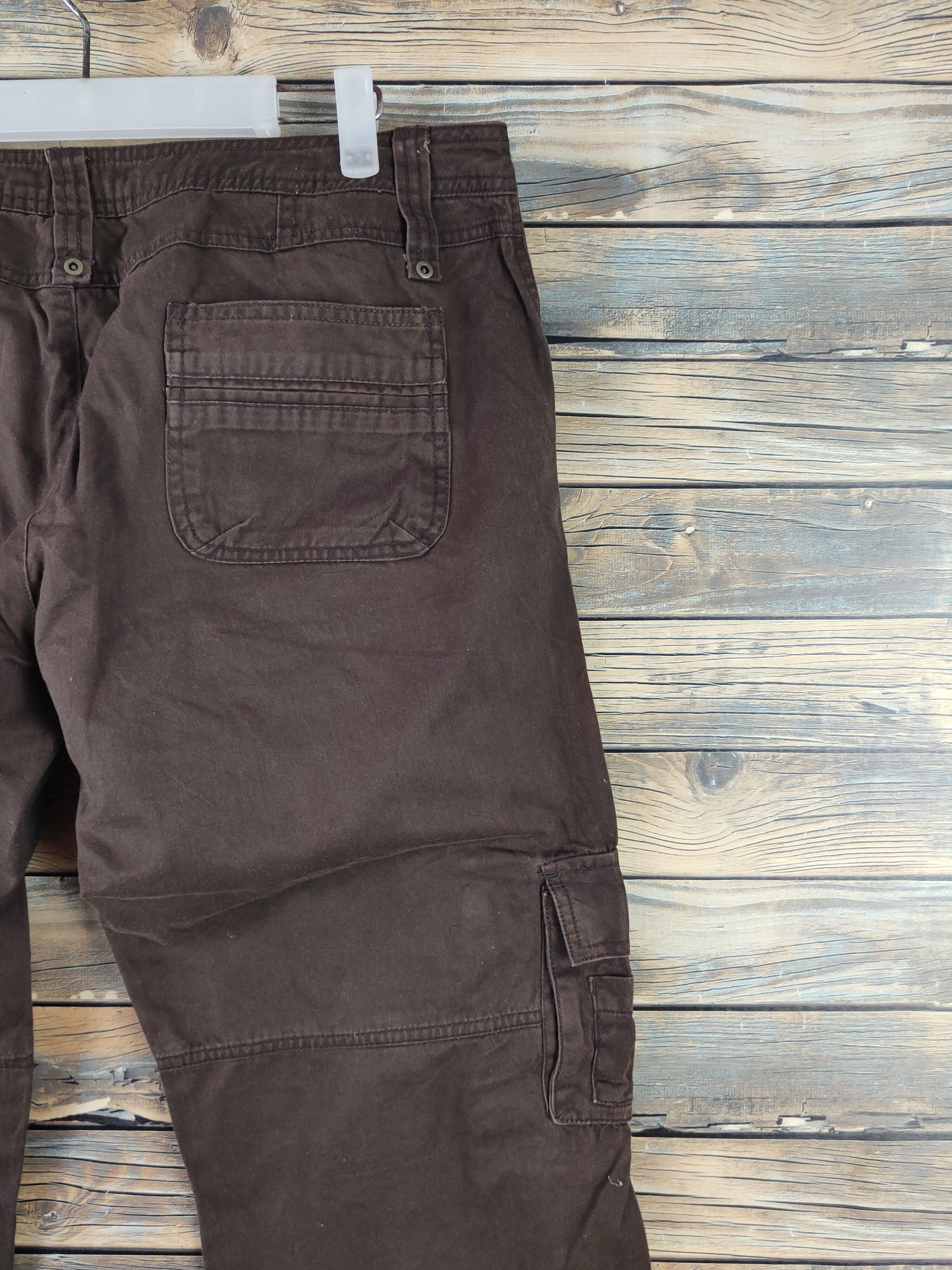 Other DL Natural Reflections Brown Multipocket Cargo Pants #943 Size 36" / US 14 / IT 50 - 10 Thumbnail