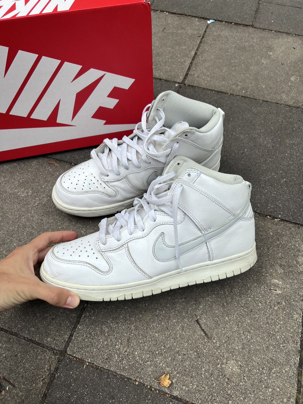 Nike Nike Dunk High SP Pure Platinum Size US 11 / EU 44 - 2 Thumbnail