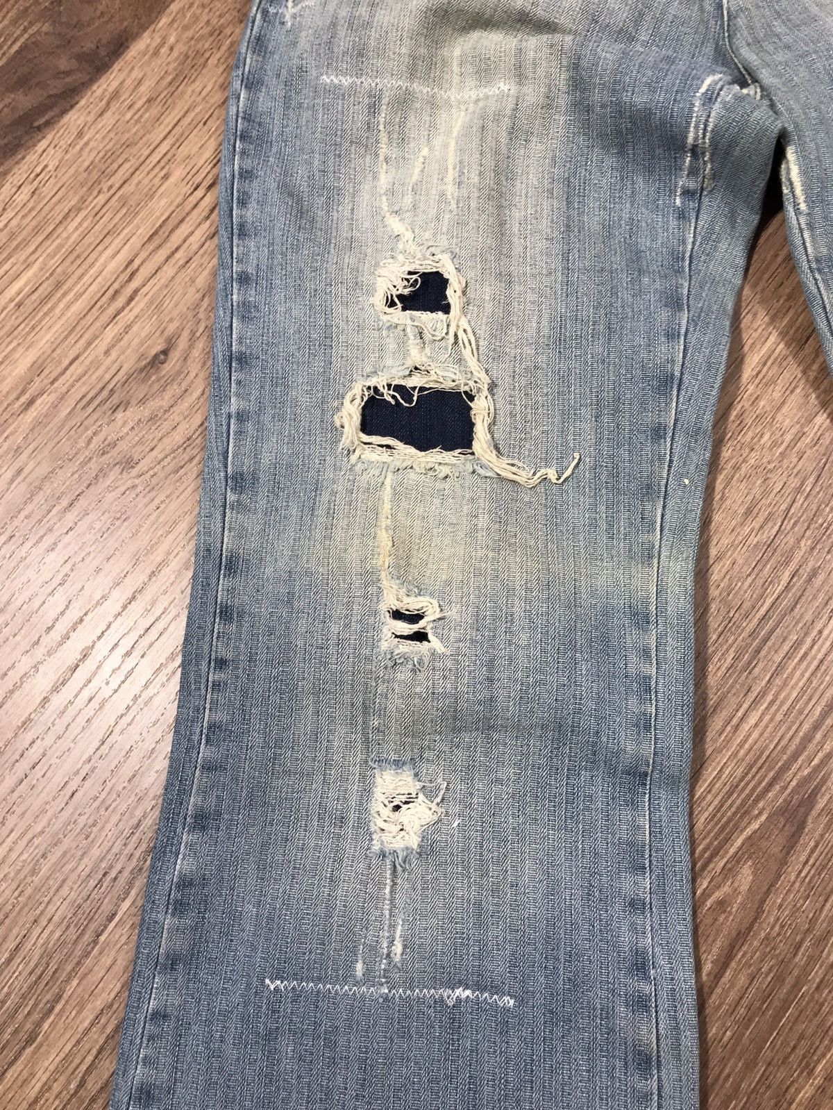 Iceberg × Vintage Iceberg Vintage Flared Denim Pants Jeans Size 31" - 5 Thumbnail