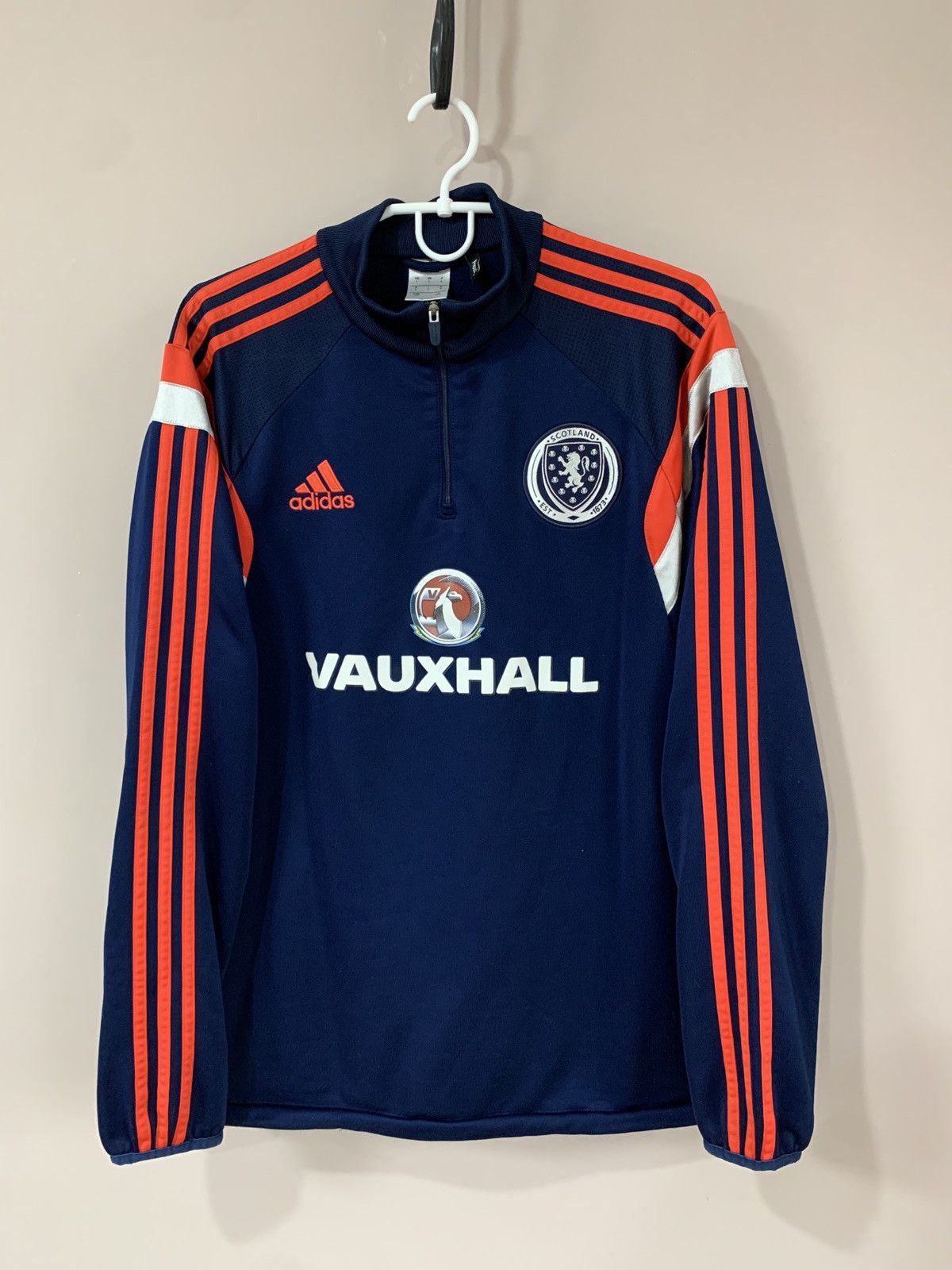 Adidas Scotland 2014 Football Sweatshirt Adidas Soccer Size L Size US L / EU 52-54 / 3 - 1 Thumbnail
