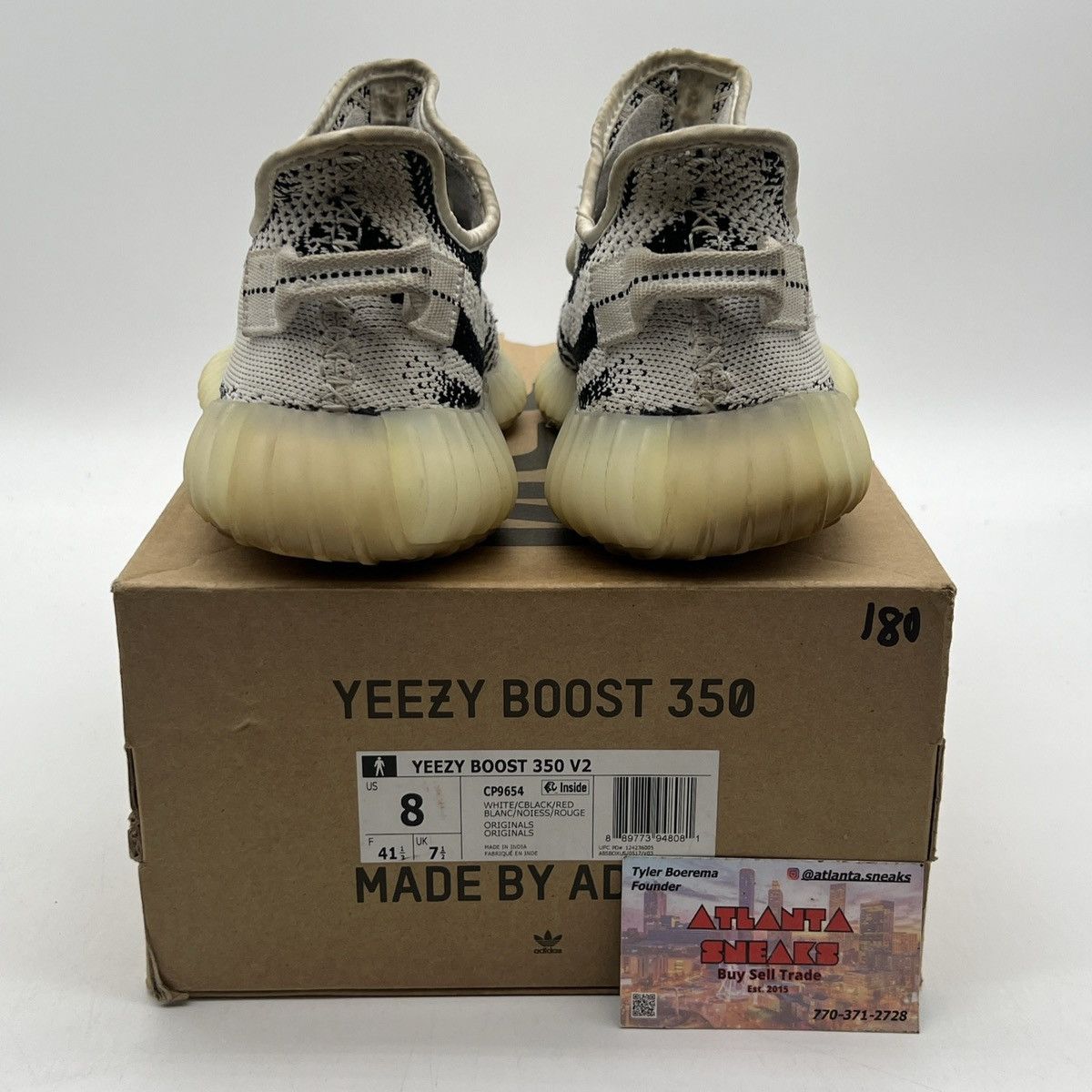 Adidas Yeezy boost 350 zebra Size US 8 / EU 41 - 3 Thumbnail