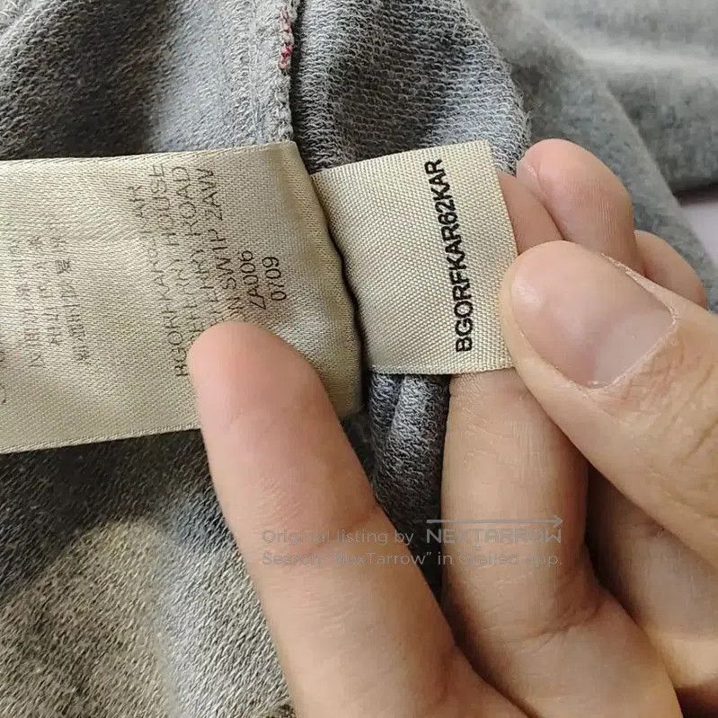 Burberry Burberry Women's Gray Cotton Hoodie. Size XS / US 0-2 / IT 36-38 - 6 Thumbnail