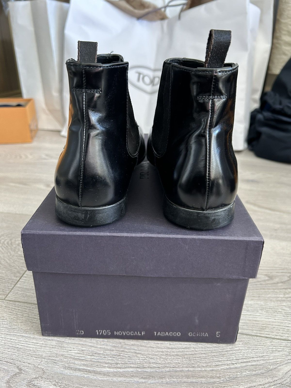 Prada Vintage Prada Black Leather boots Size US 6.5 / EU 39-40 - 2 Thumbnail
