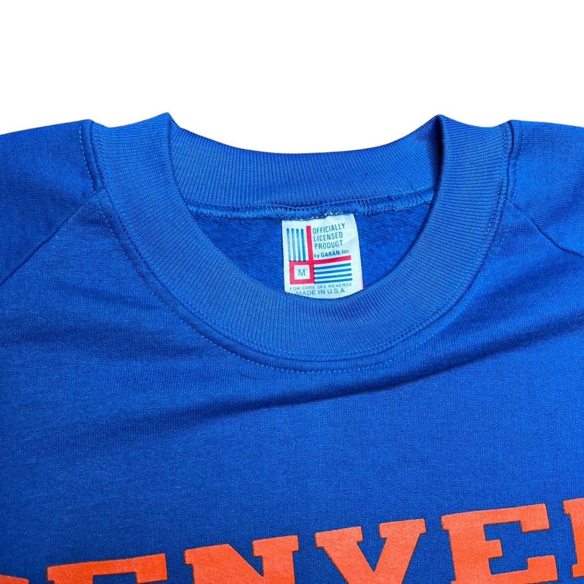 NFL × Vintage 1989 NFL Denver Broncos AFC Champions Pullover Sweatshirt Size US M / EU 48-50 / 2 - 2 Thumbnail