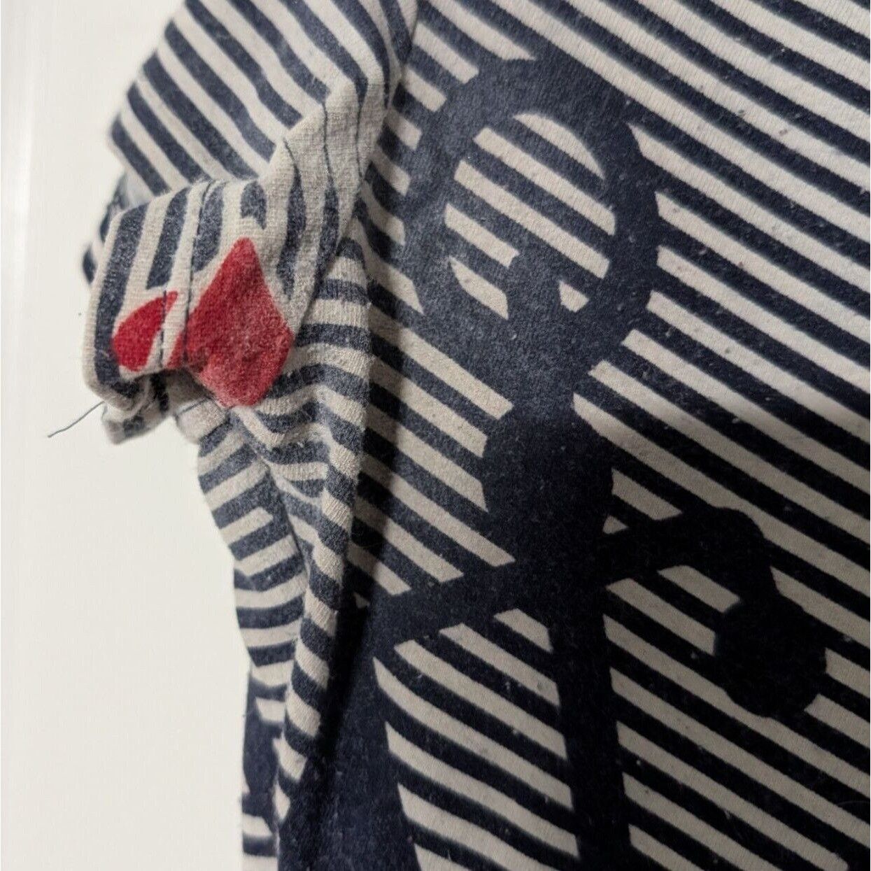Talbots Talbots Stripe Anchor Dress Womens Size Large Blue Nautical Size L / US 10 / IT 46 - 4 Thumbnail