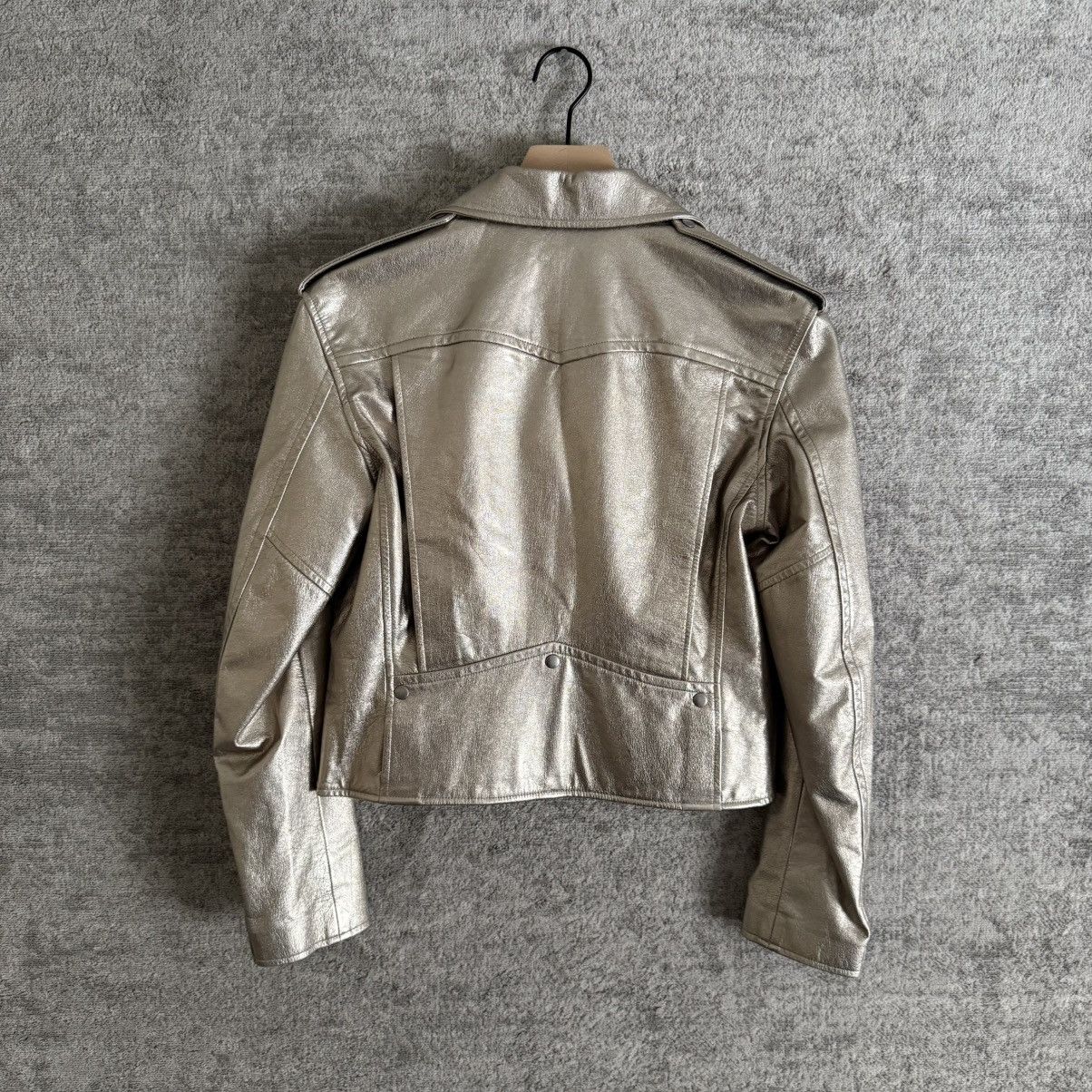 Ralph Lauren Purple Label Ralph Lauren Purple Label Goatskin Leather Biker Jacket Size US S / EU 44-46 / 1 - 8 Thumbnail