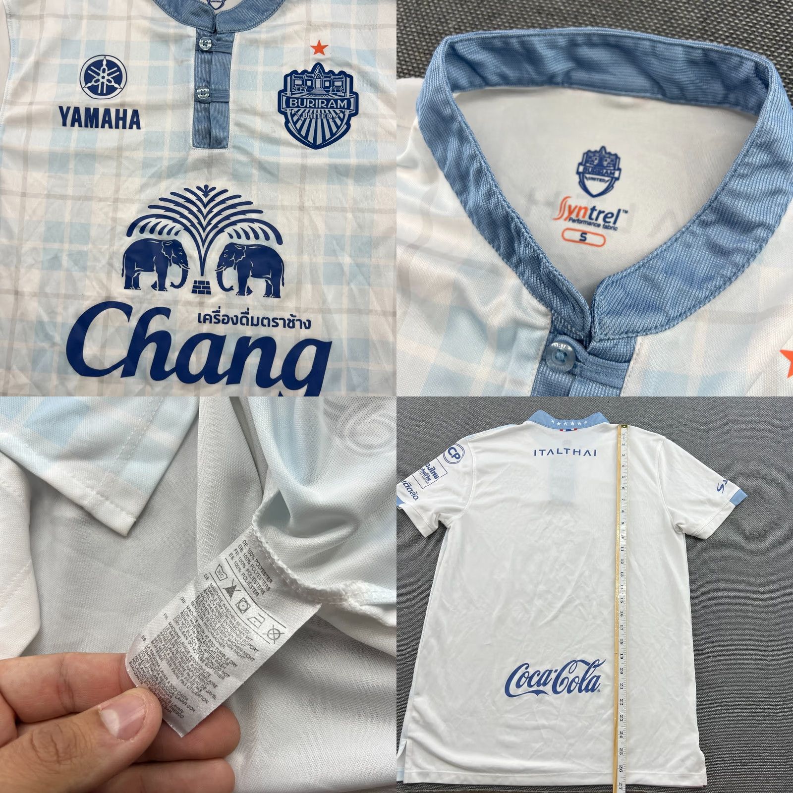 Vintage Buriram United 2018-2019 Away Football Jersey Mens Small Shirt Size US S / EU 44-46 / 1 - 8 Thumbnail