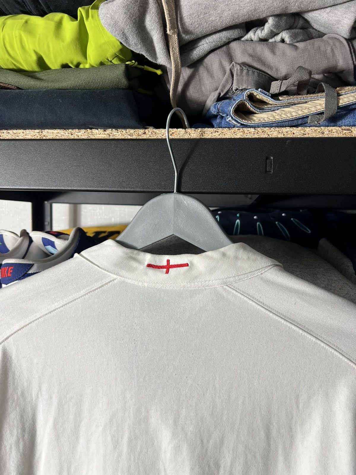 Canterbury of New Zealand 🔥 Canterbury England Rugby Longsleeve — White — Size L Size US L / EU 52-54 / 3 - 9 Thumbnail
