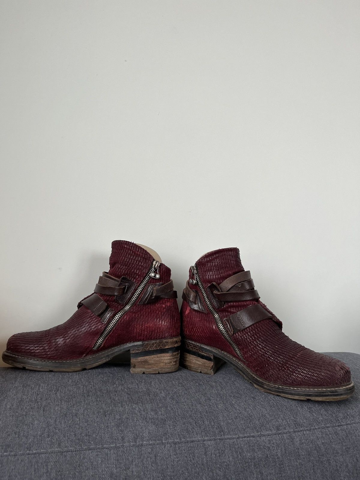 A.S.98 A.S. 98 Airstep Avant Garde Red Boots Size US 9 / IT 39 - 10 Thumbnail