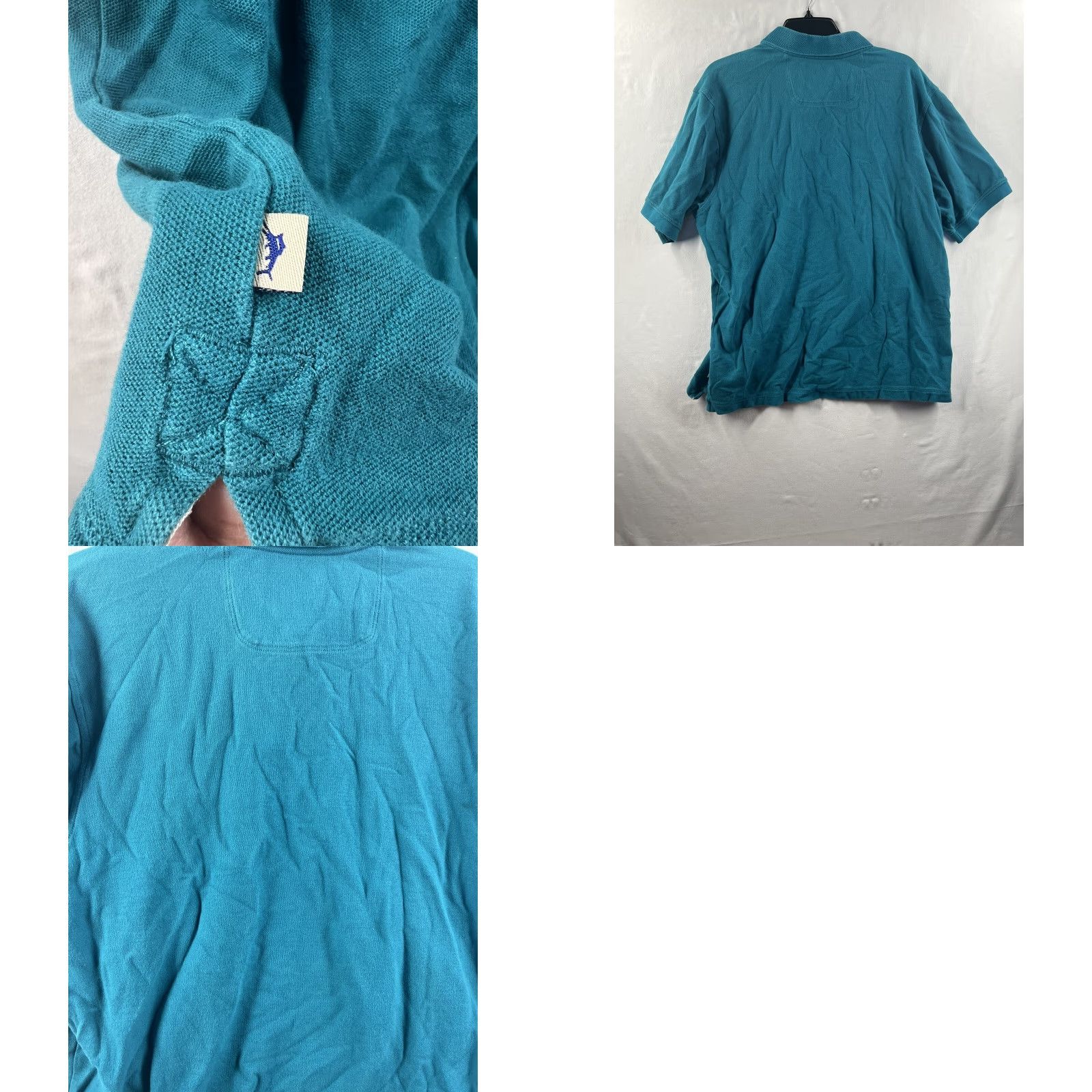 Tommy Bahama Tommy Bahama Polo Shirt Mens Large Blue Marlin Casual Short Sleeve Golf Size US L / EU 52-54 / 3 - 8 Thumbnail