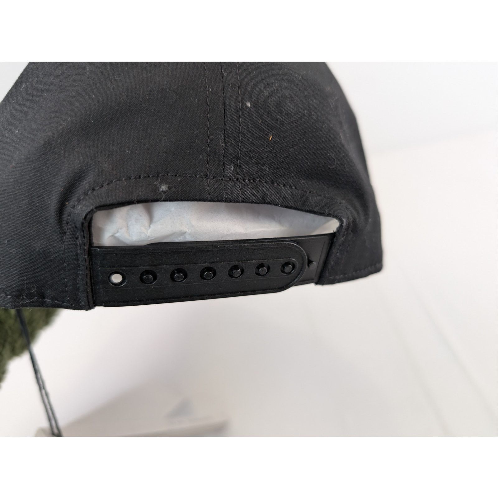 Rick Owens o1rshd1 Size: M / Logo Canvas Baseball Cap / Hat Black/Pearl Size ONE SIZE - 6 Thumbnail