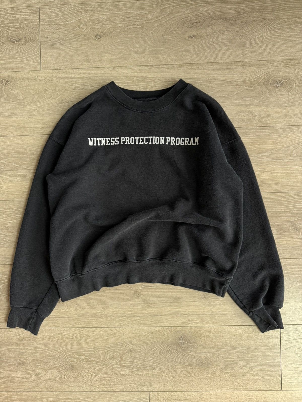 Vintage Vintage Witness Protection Program Crewneck Sweatshirt Size US M / EU 48-50 / 2 - 1 Thumbnail