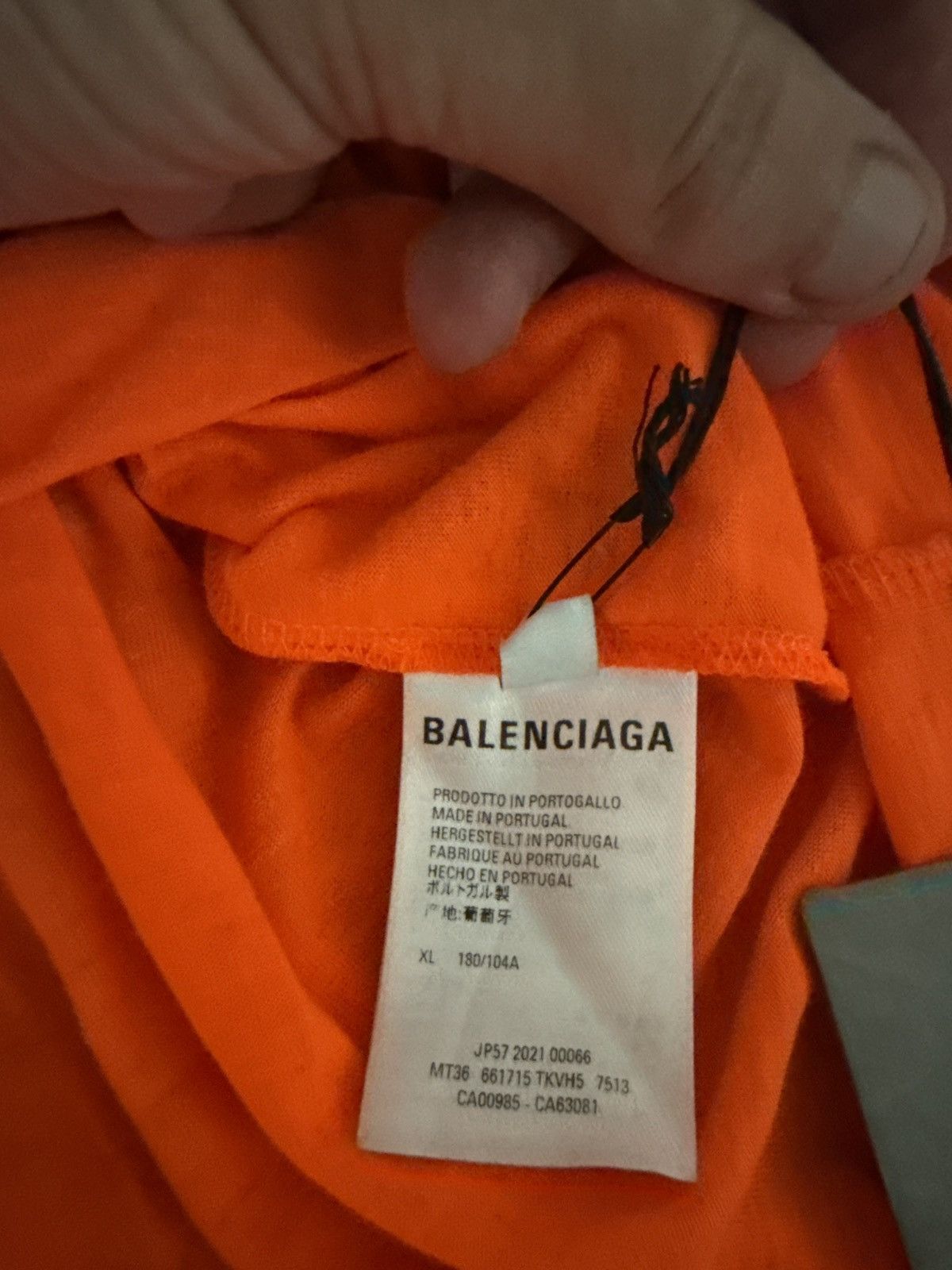 Balenciaga Balenciaga Hi My Name Is Shirt BRAND NEW XXL UNWORN WITH TAG Size US XXL / EU 58 / 5 - 4 Thumbnail