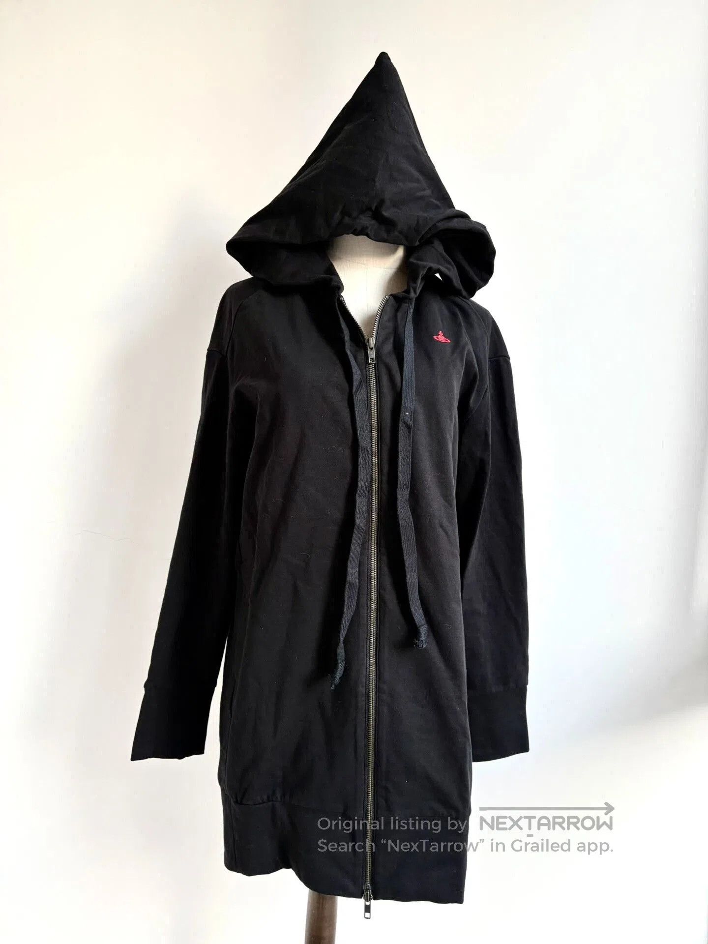 Vivienne Westwood vivienne westwood black long hoodie outerwear. Size M / US 6-8 / IT 42-44 - 1 Thumbnail