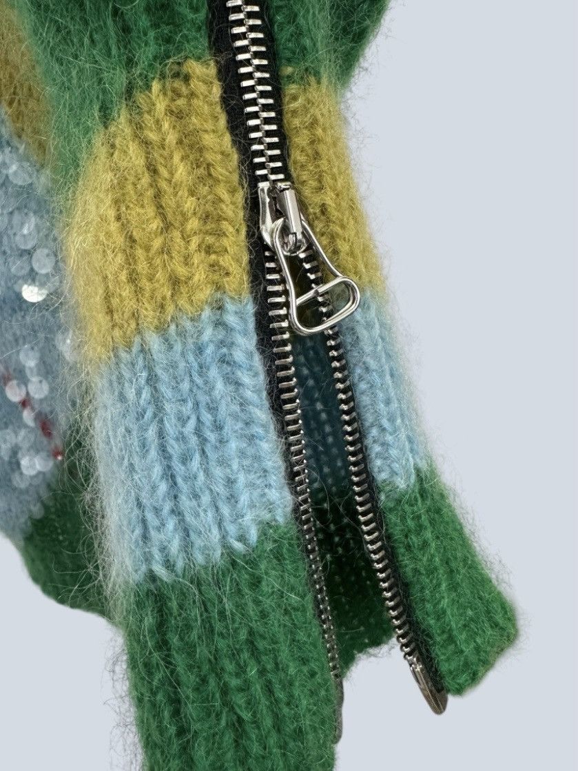 Gucci Gucci long sweater in mohair blend with diamond and sequin Size S / US 4 / IT 40 - 9 Thumbnail