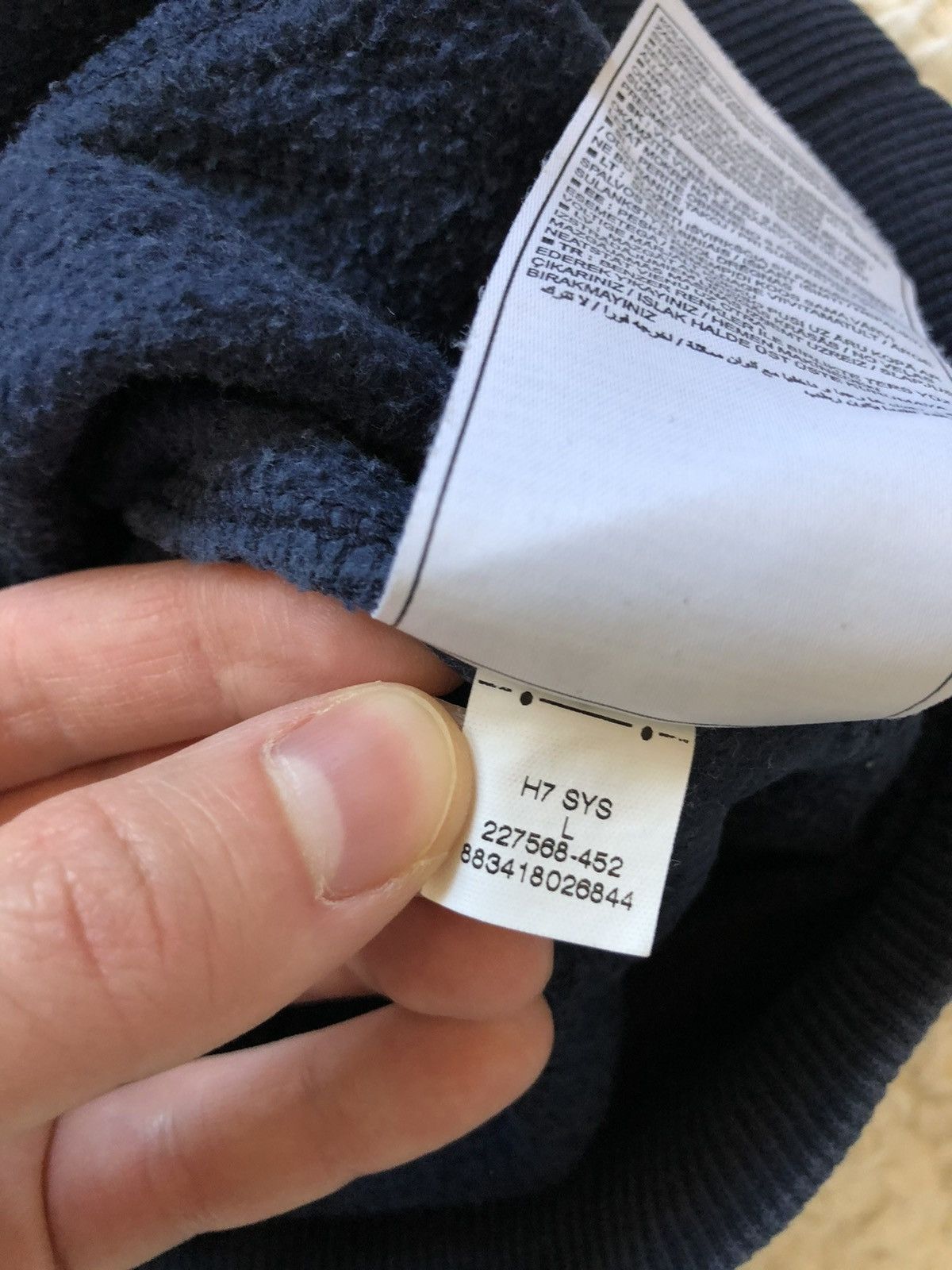 Nike × Vintage Sweatshirt Nike Big Logo Vintage 00’s Y2K Size US L / EU 52-54 / 3 - 4 Thumbnail