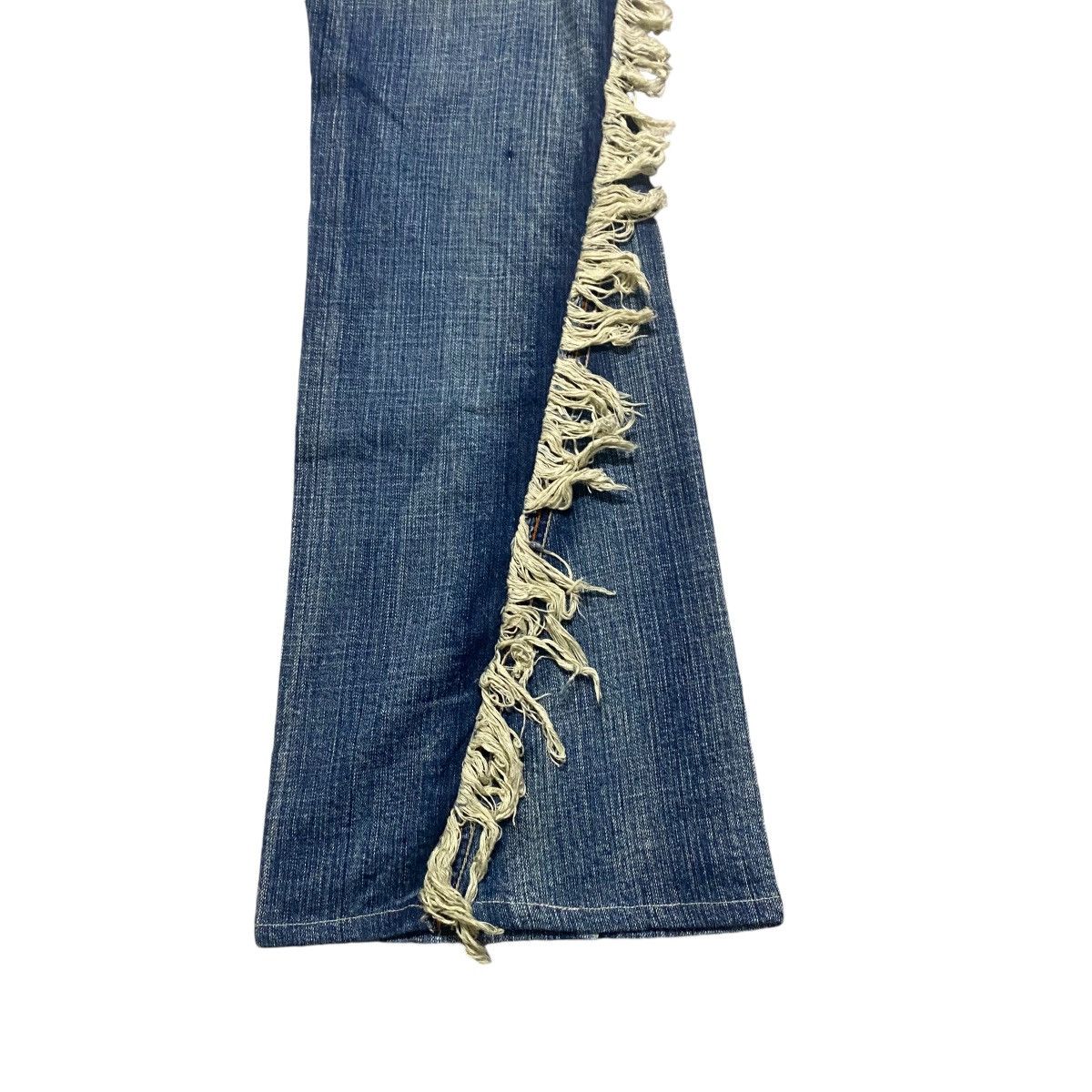Tornado Mart Vintage Tornado Mart Spiral Cut Denim Flare Jeans Size 28" / US 6 / IT 42 - 15 Thumbnail