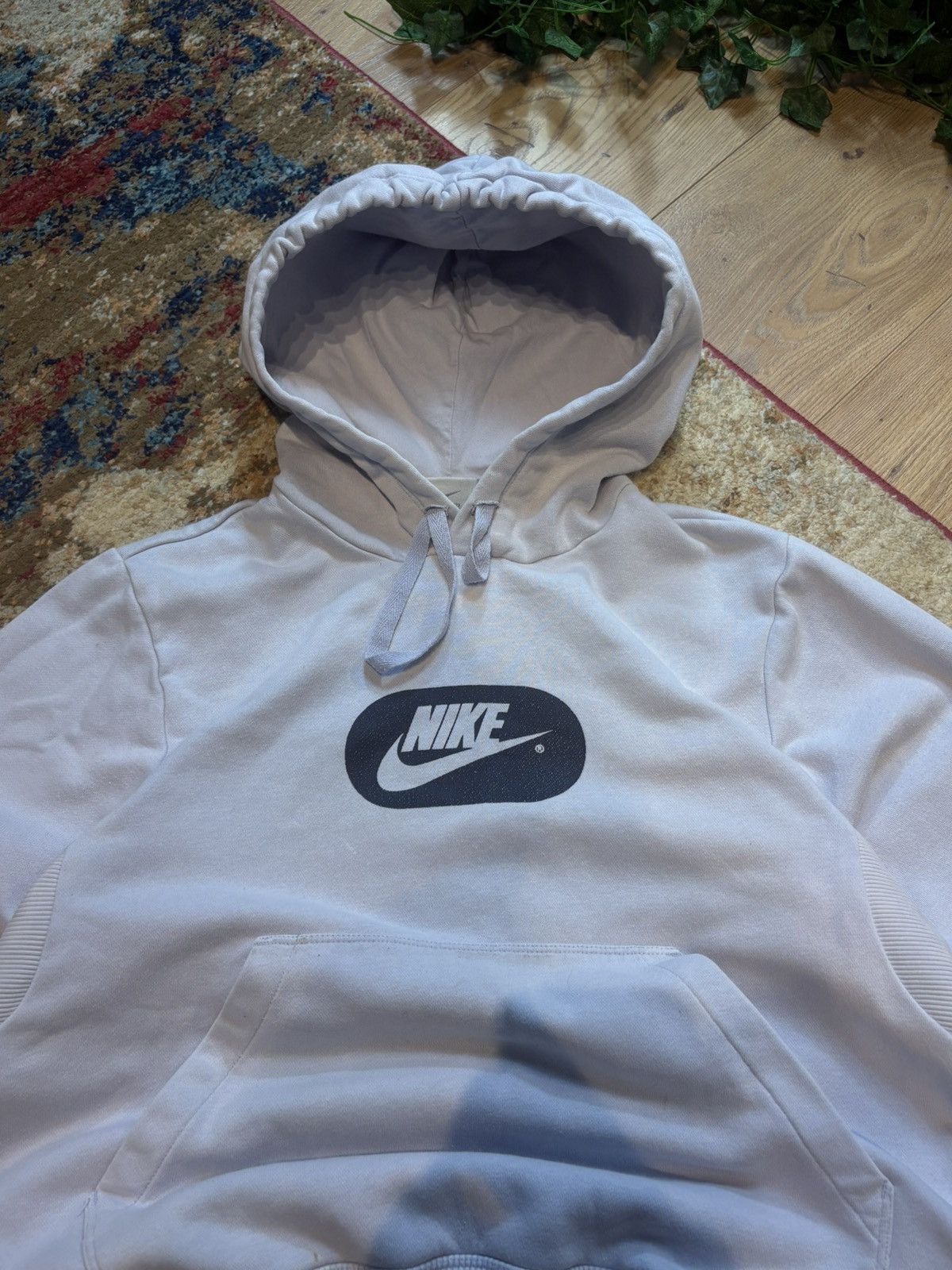 Nike 90s Nike Vintage Oversized Big Logo Retro Hoodie Y2K Rare Size US S / EU 44-46 / 1 - 3 Thumbnail