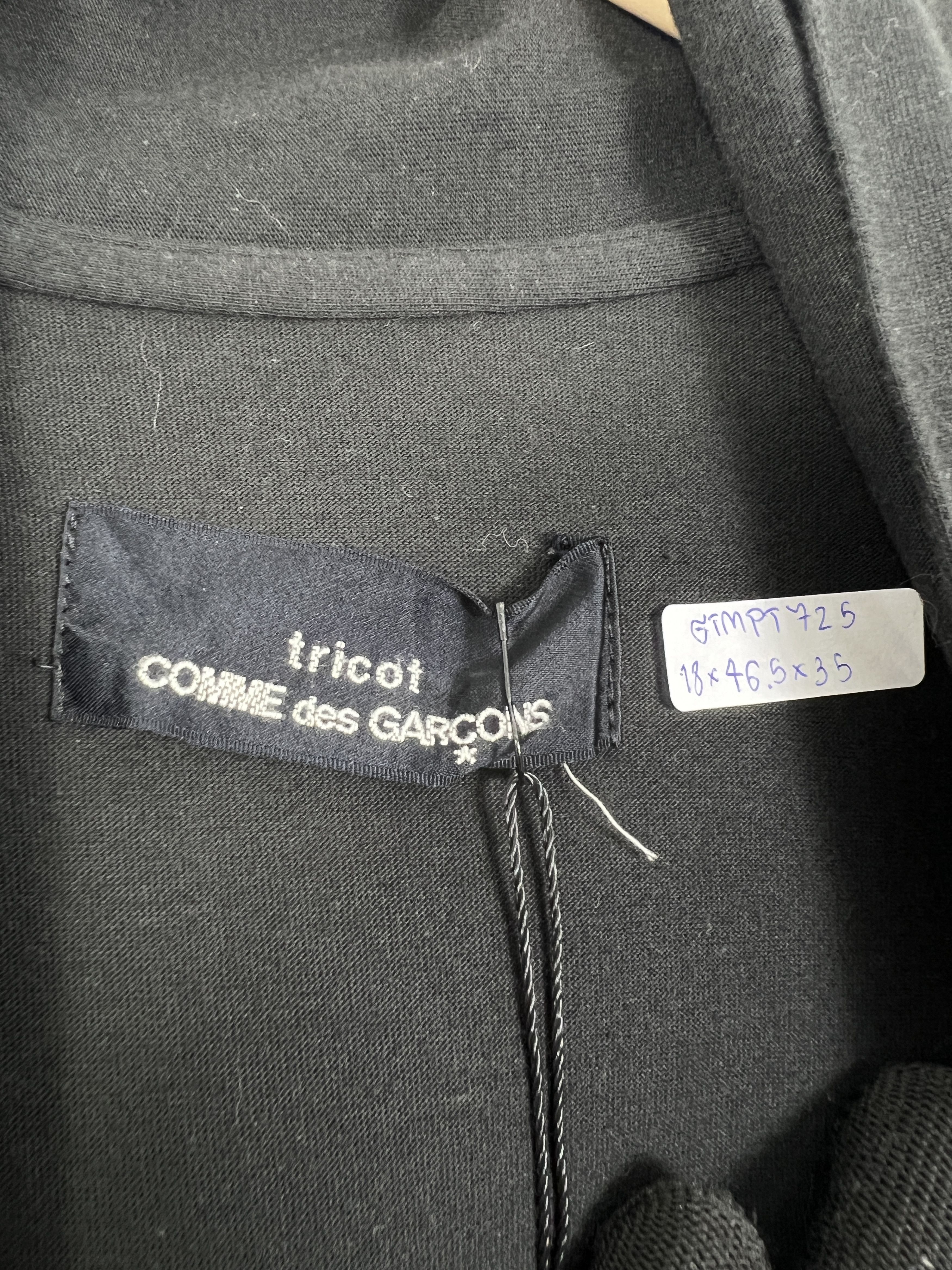 Tricot Comme des Garcons tricot COMME des GARÇONS AD1996 Black Maxi Dress GTMPT725 Size M / US 6-8 / IT 42-44 - 2 Thumbnail