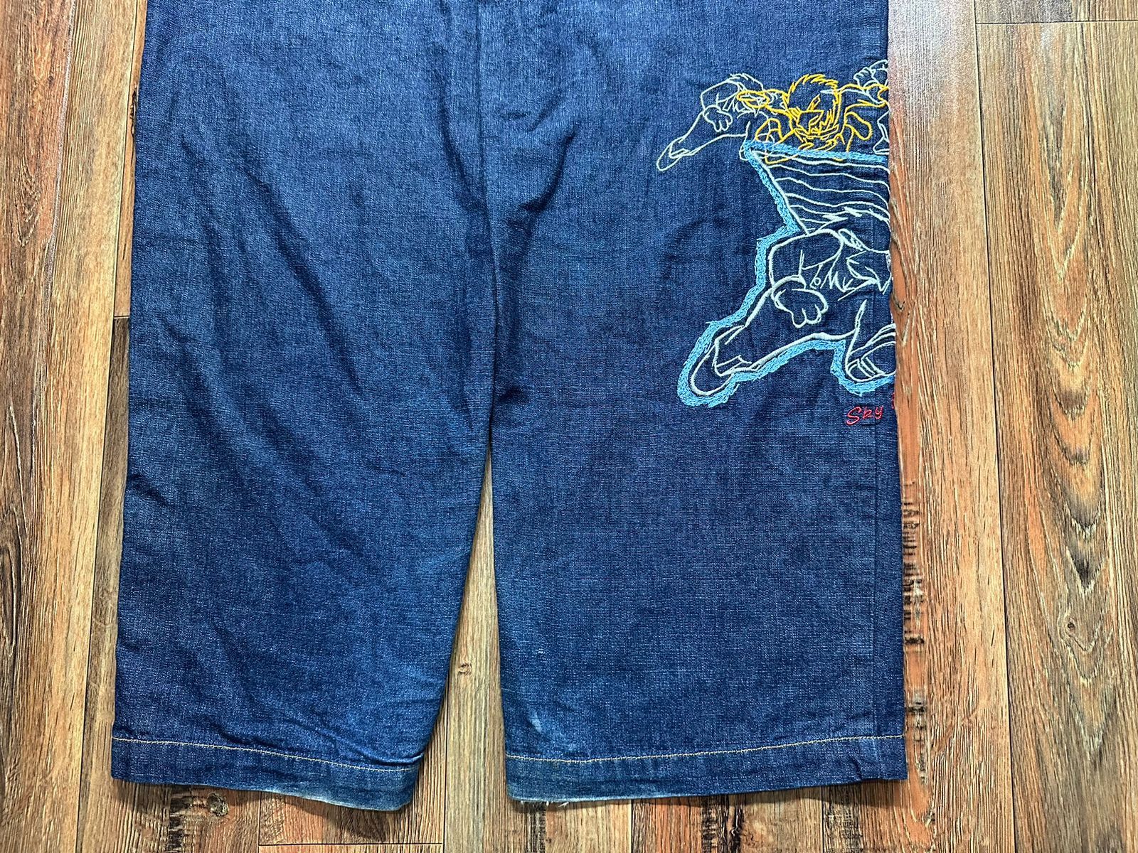 Avirex × Vintage Vintage Y2K Avirex NYC hip hop embroidered baggy Size US 32 / EU 48 - 6 Thumbnail