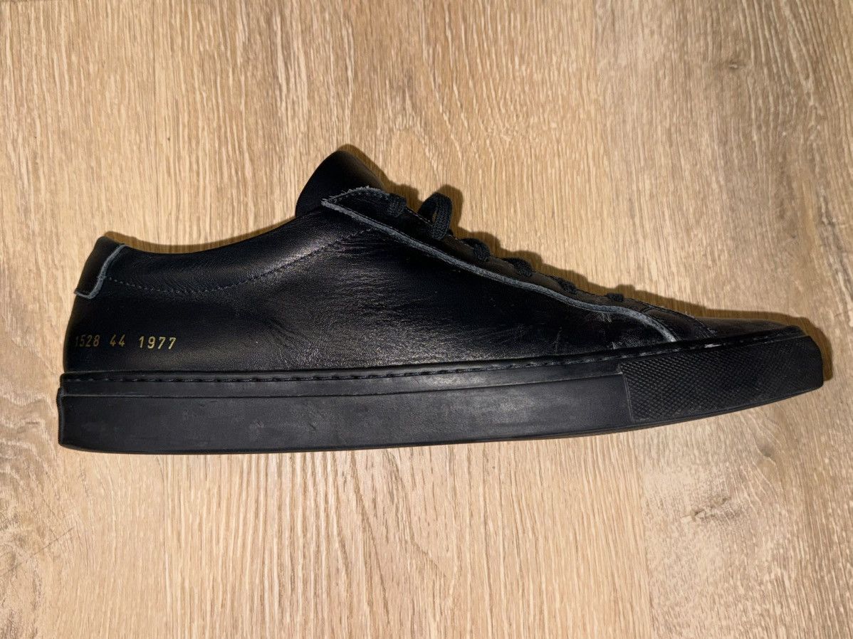 Common Projects Common Projects Achilles Low Black 1528 eu 44 1977 US 11 Size US 11 / EU 44 - 8 Thumbnail