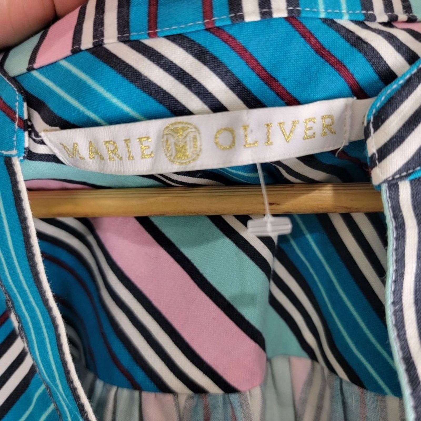 Marie Oliver Marie Oliver Womens Silk Linen Blend Shift Dress Size XS Size XS / US 0-2 / IT 36-38 - 9 Thumbnail