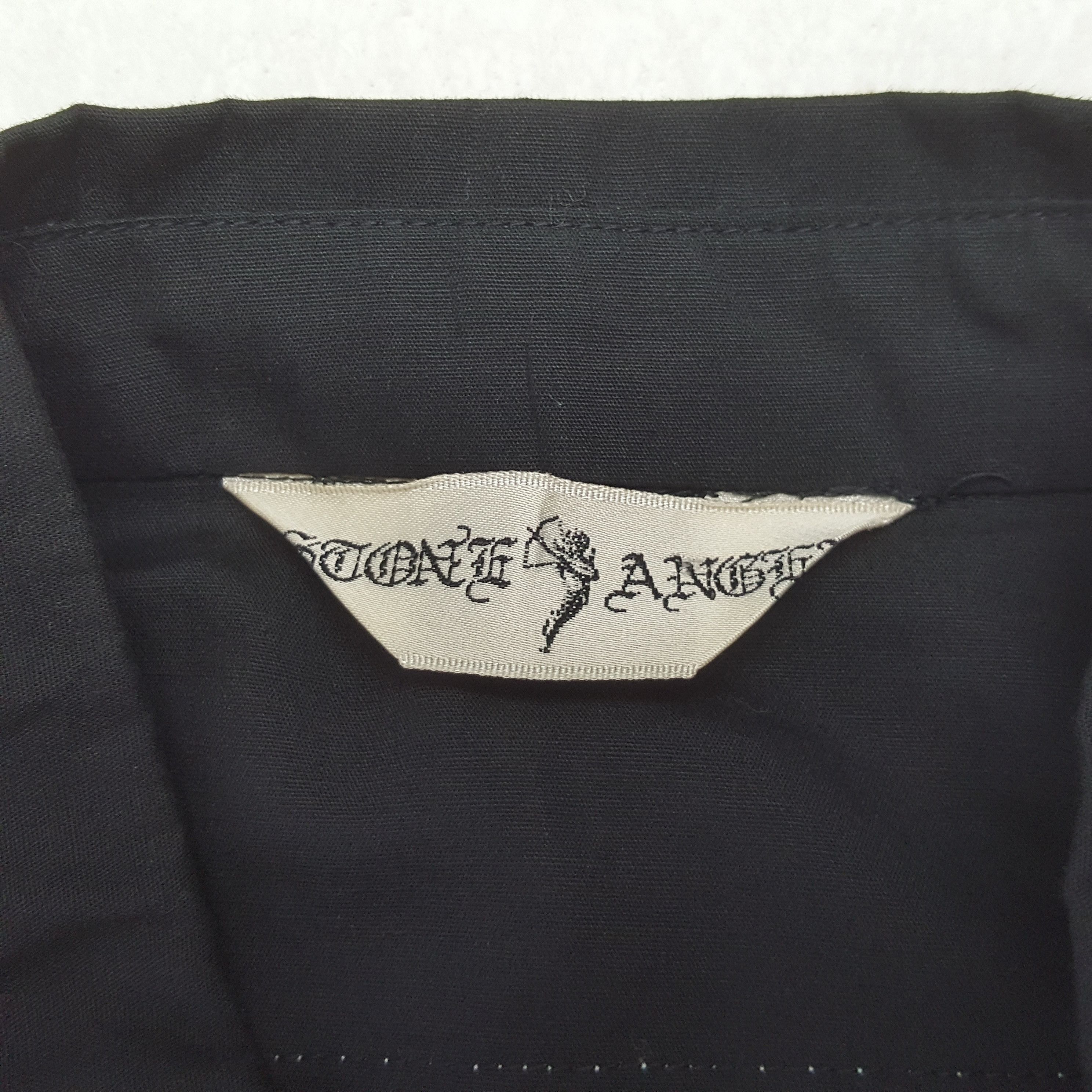 Japanese Brand Vintage Stoneangel Skullhead Rare Fashion Shirt RR28 Size US S / EU 44-46 / 1 - 8 Thumbnail